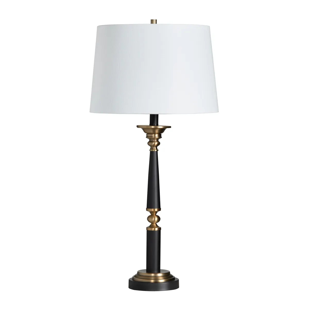 Ashland Table Lamps (2-Pack), Black, Traditional