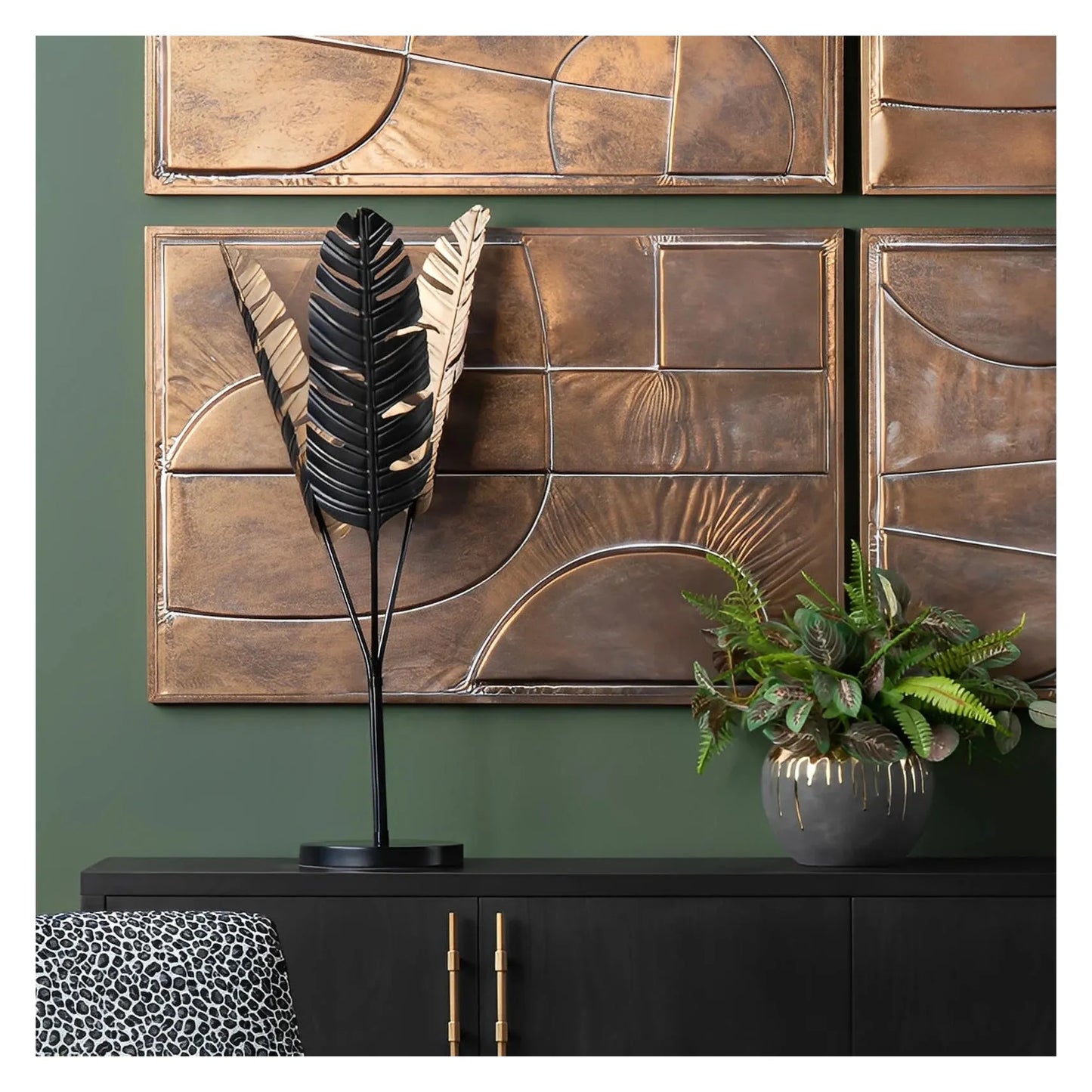 Izar of Mystic Coast Table Lamps (2-Pack), Black, Coastal