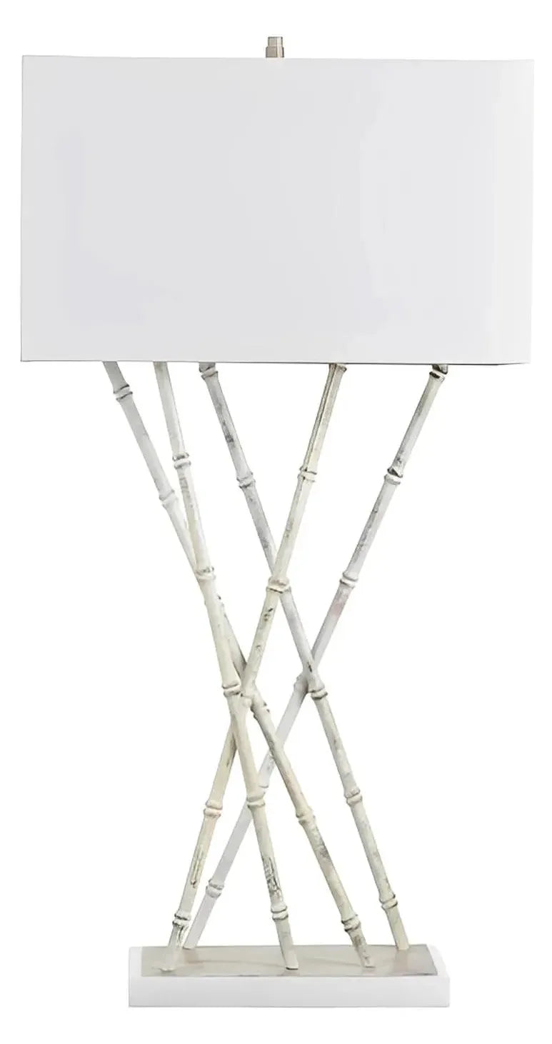 Ankaa of Fairfield Harbor Table Lamps (2-Pack), White, Coastal