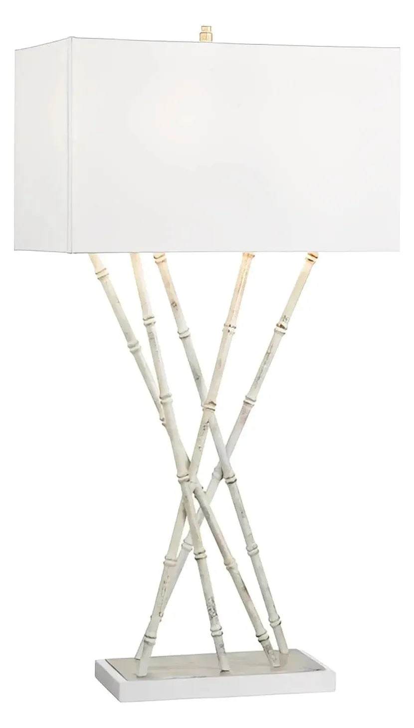 Ankaa of Fairfield Harbor Table Lamps (2-Pack), White, Coastal