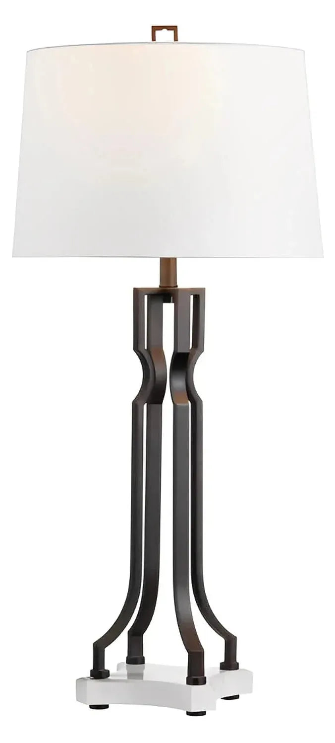 Wezen of Cape Ann Table Lamps (2-Pack), White, Transitional