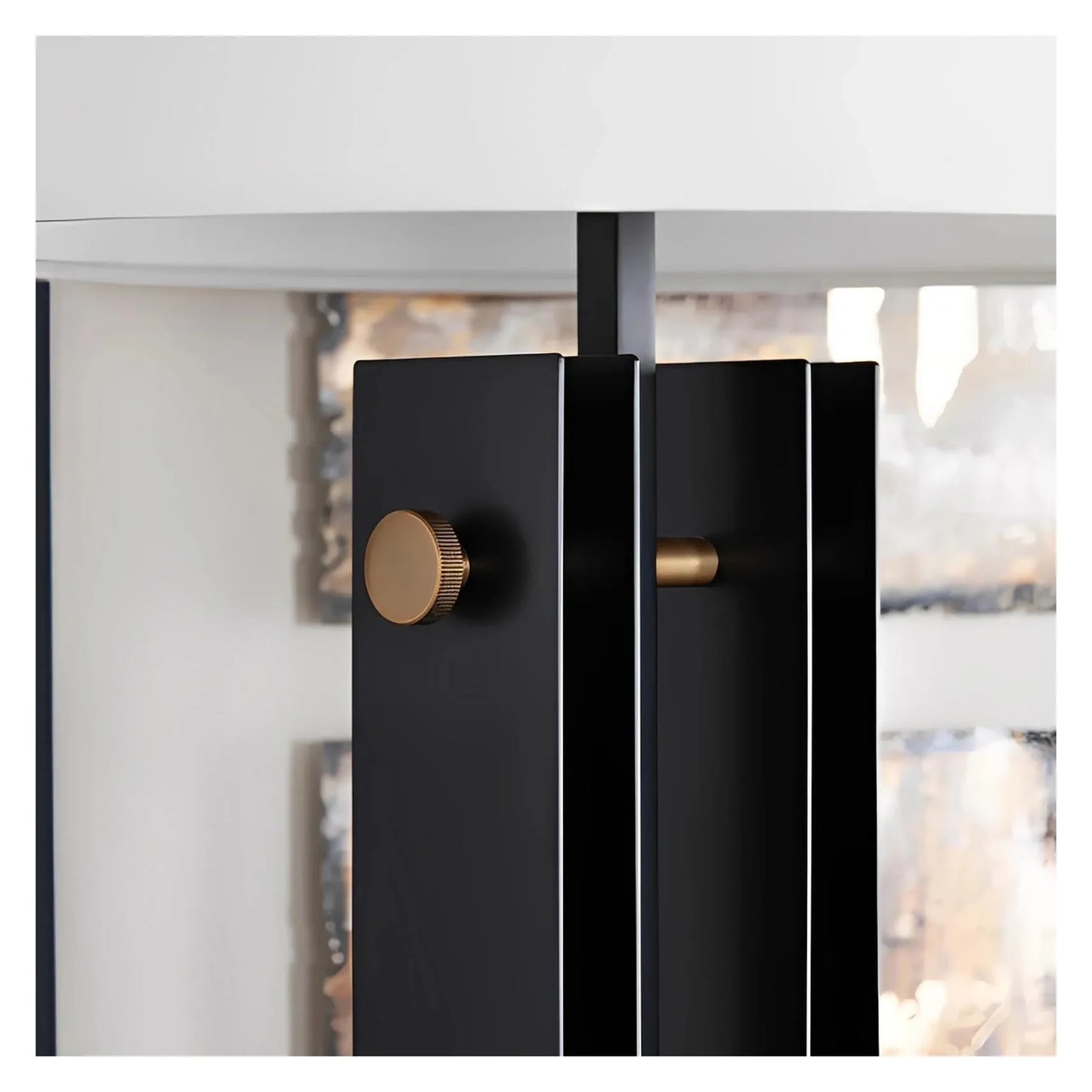 Lesath of York Harbor Table Lamps (2-Pack), Black, Transitional