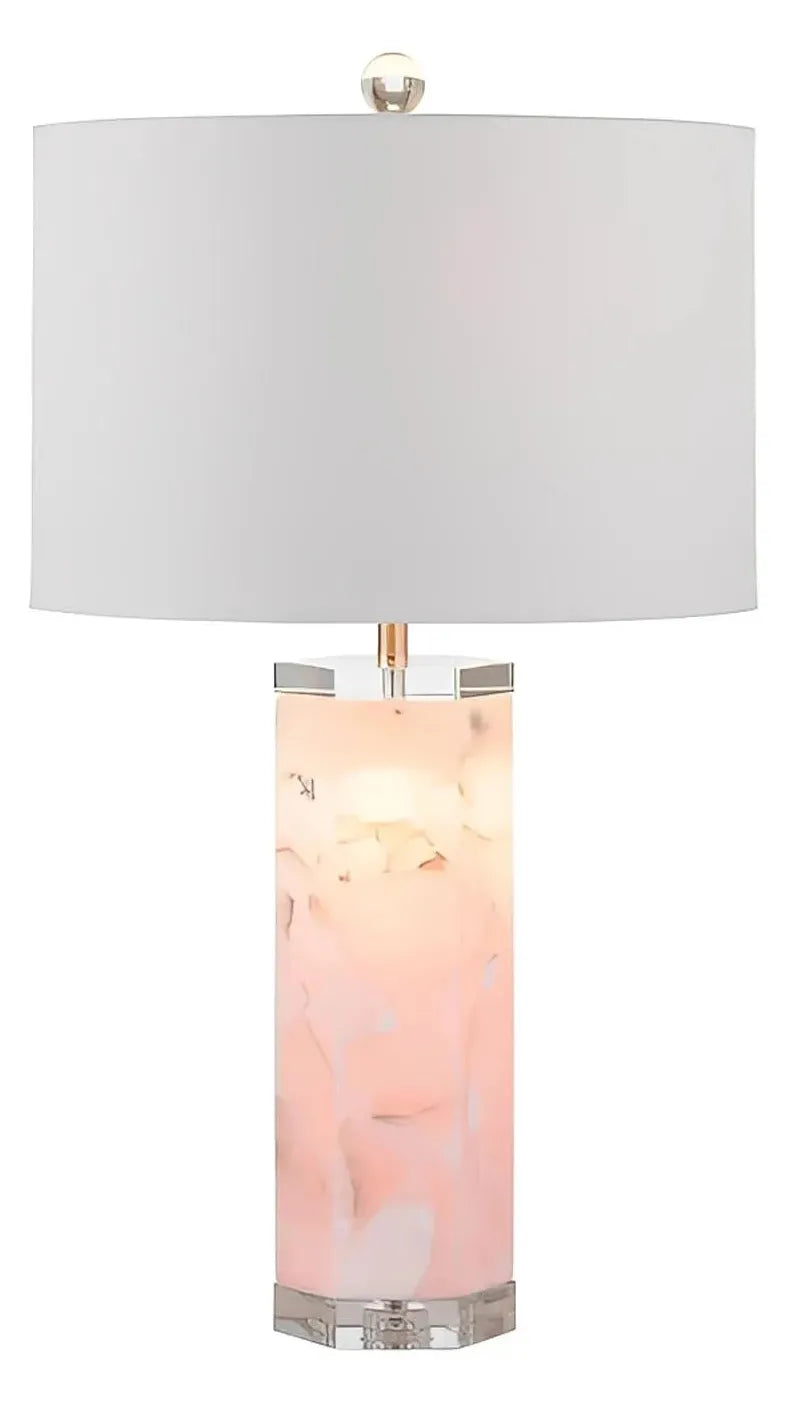 Zaniah of Providence Table Lamps (2-Pack), Pink, Contemporary