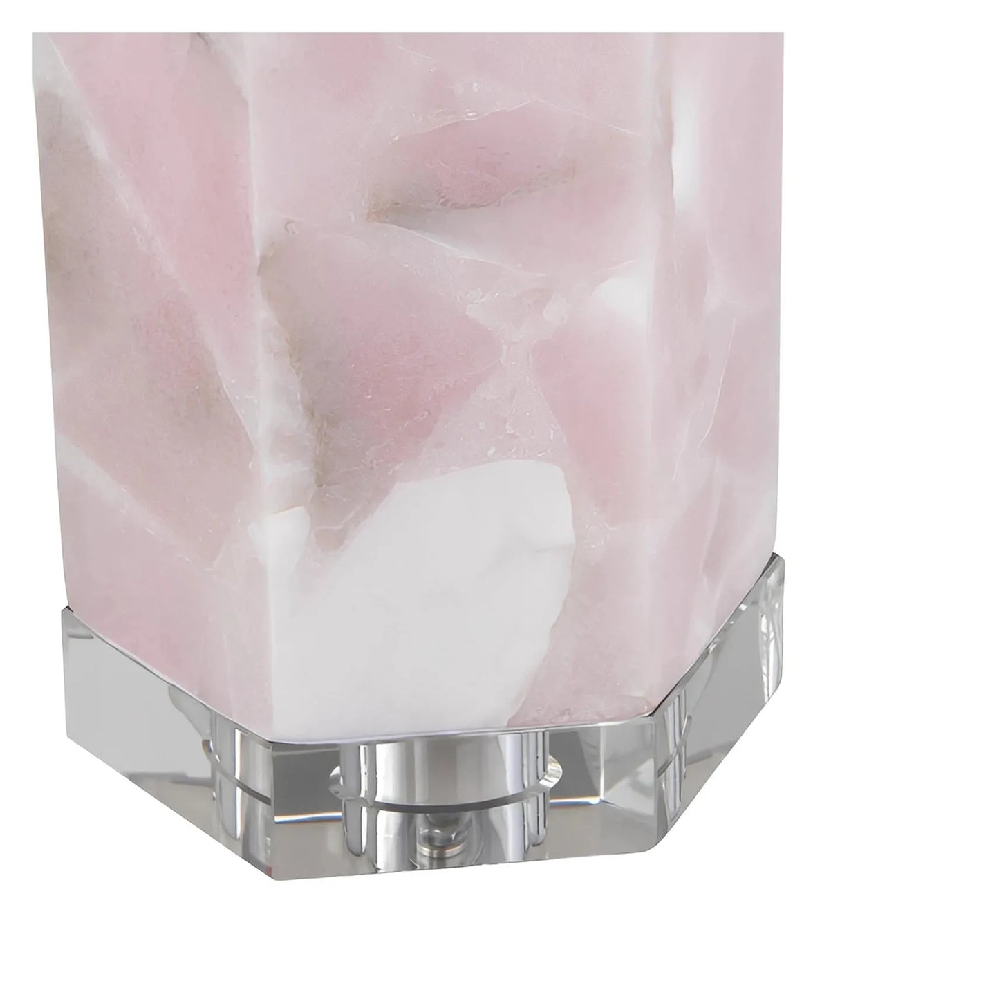 Zaniah of Providence Table Lamps (2-Pack), Pink, Contemporary