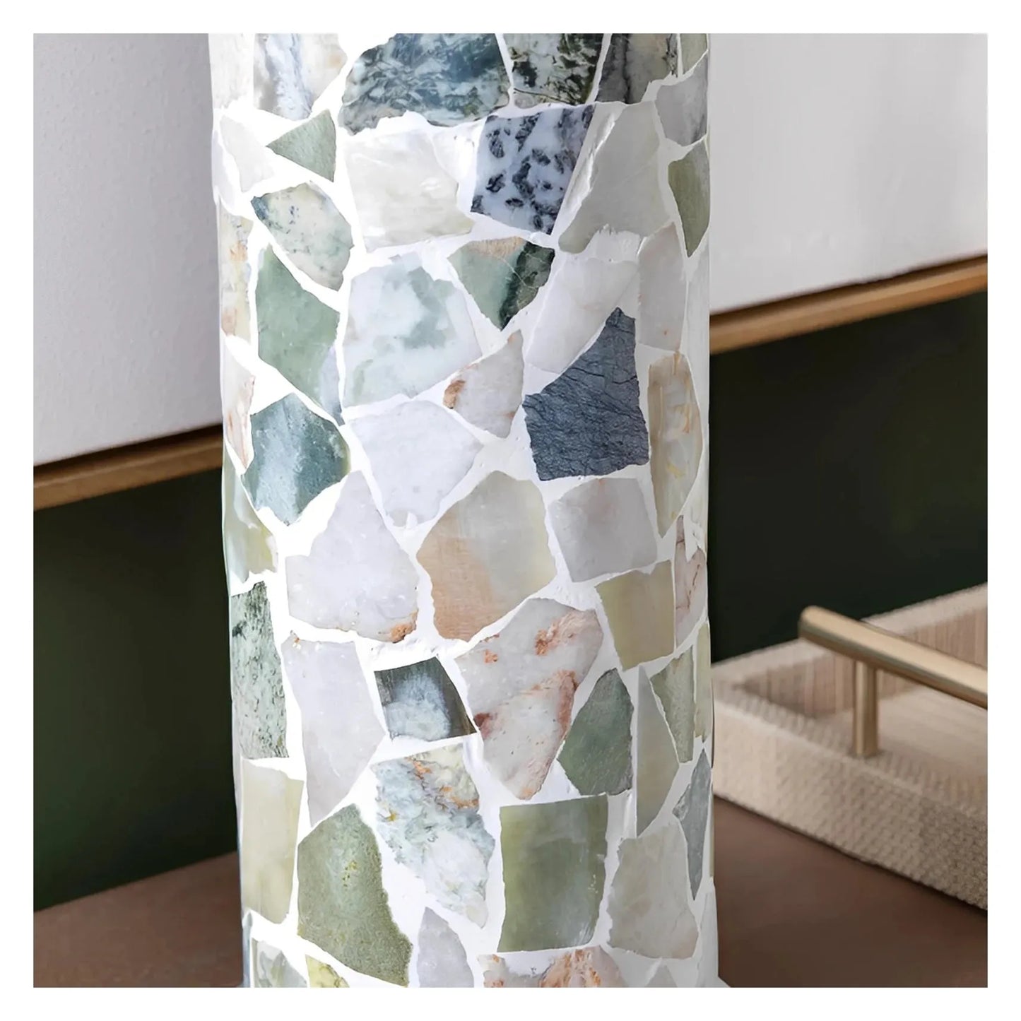 Nihal of Cedar Hill Table Lamps (2-Pack), White, Coastal