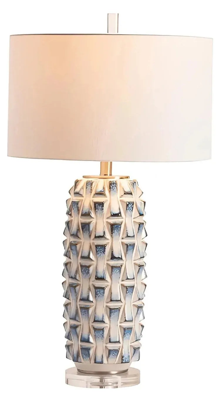 Atlas of Rosemont Table Lamps (2-Pack), Blue, Coastal