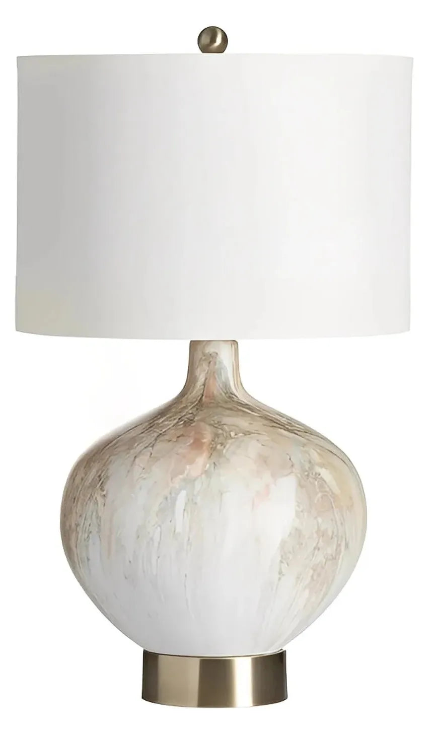 Zaurak of Bar Harbor Table Lamps (2-Pack), Grey, Transitional
