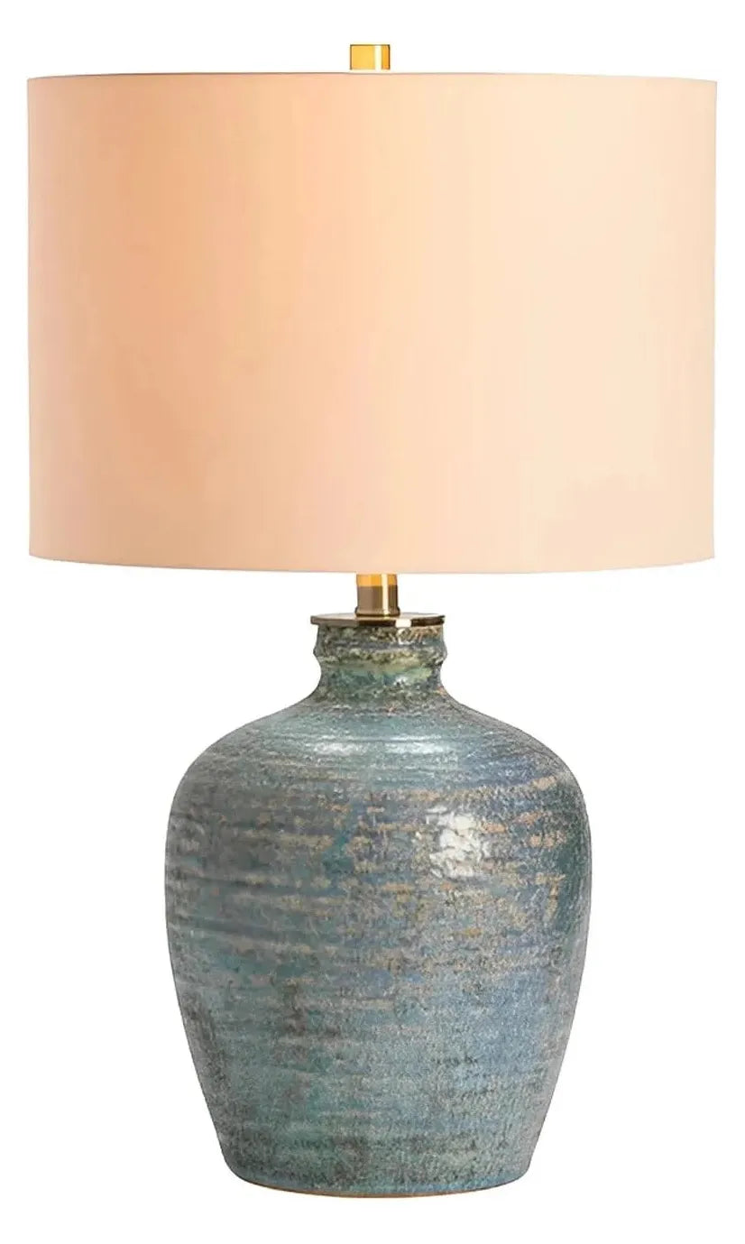 Alnair of Augusta Table Lamps (2-Pack), Blue, Rustic