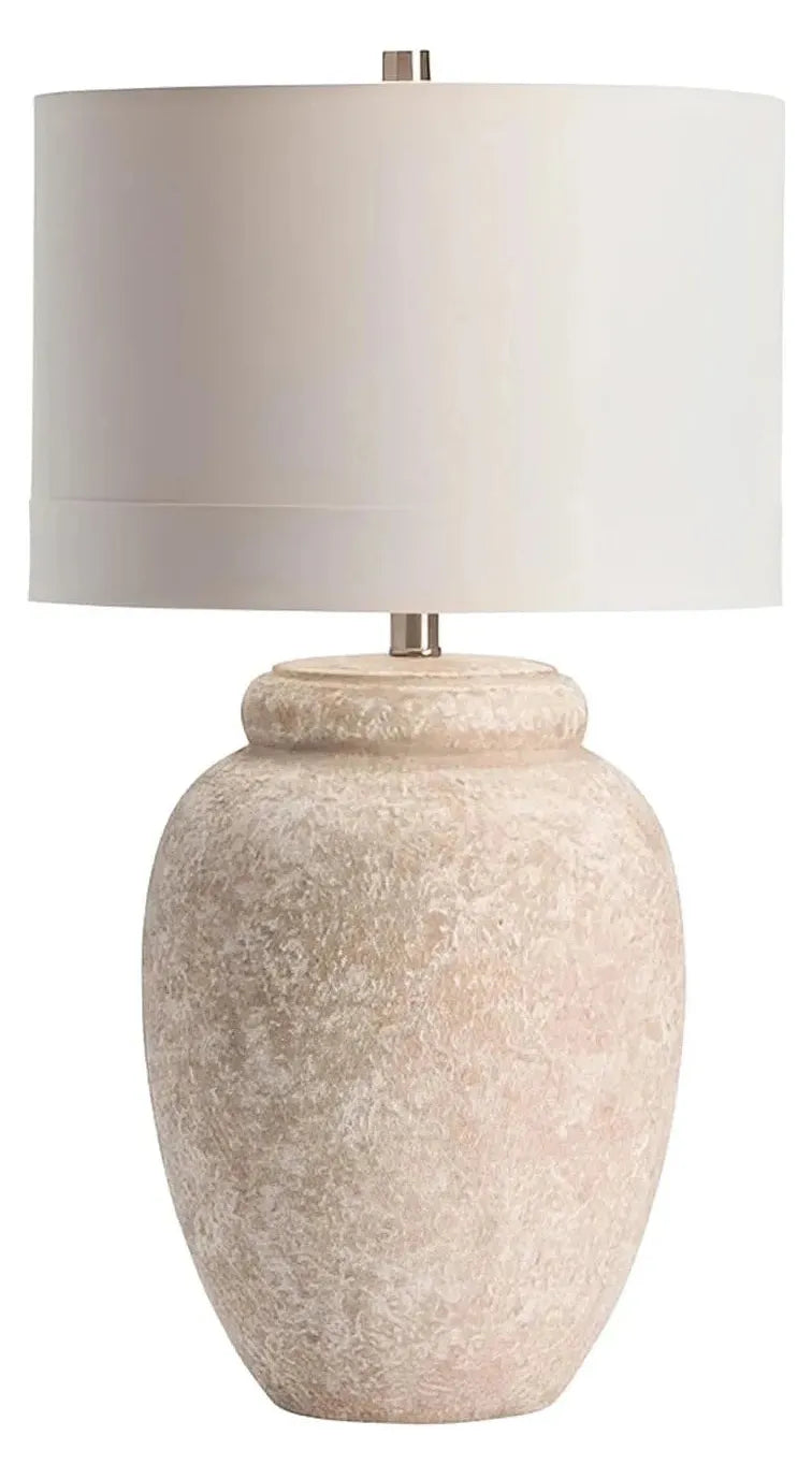 Tania of Providence Table Lamps (2-Pack), Beige, Rustic