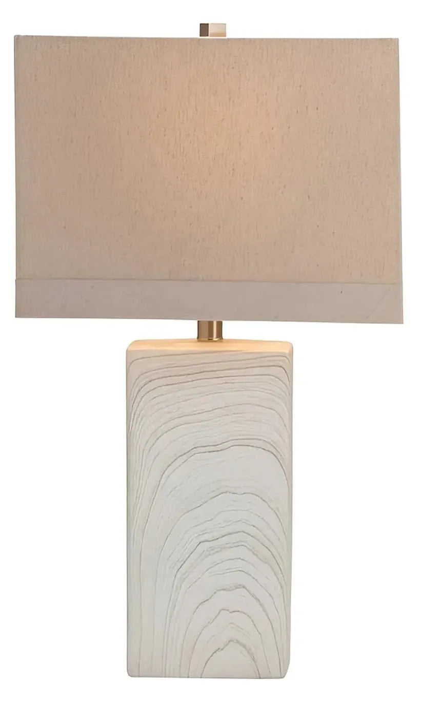 Bellatrix of Fairhaven Table Lamps (2-Pack), White, Coastal