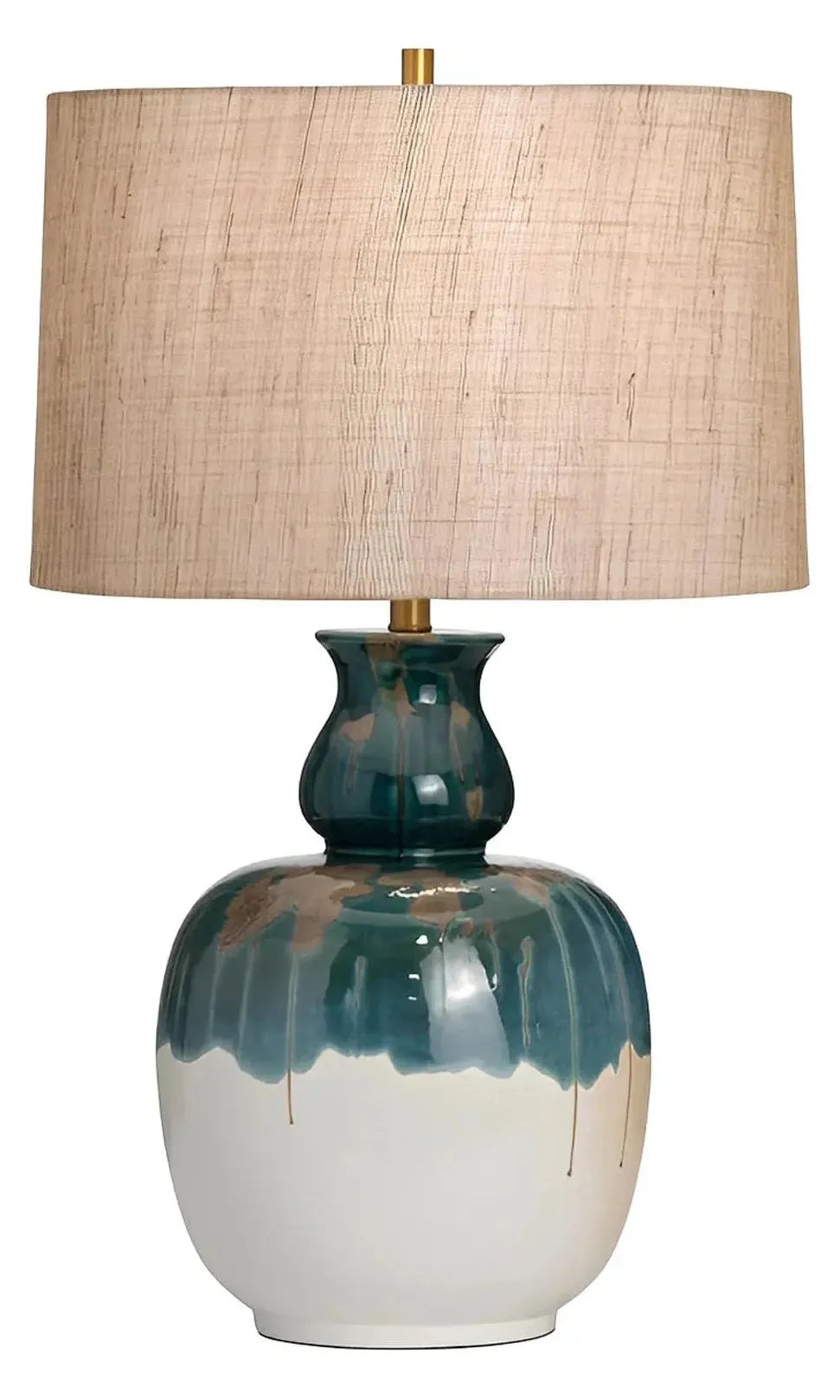 Zaurak of Maple Ridge Table Lamps (2-Pack), Blue, Coastal