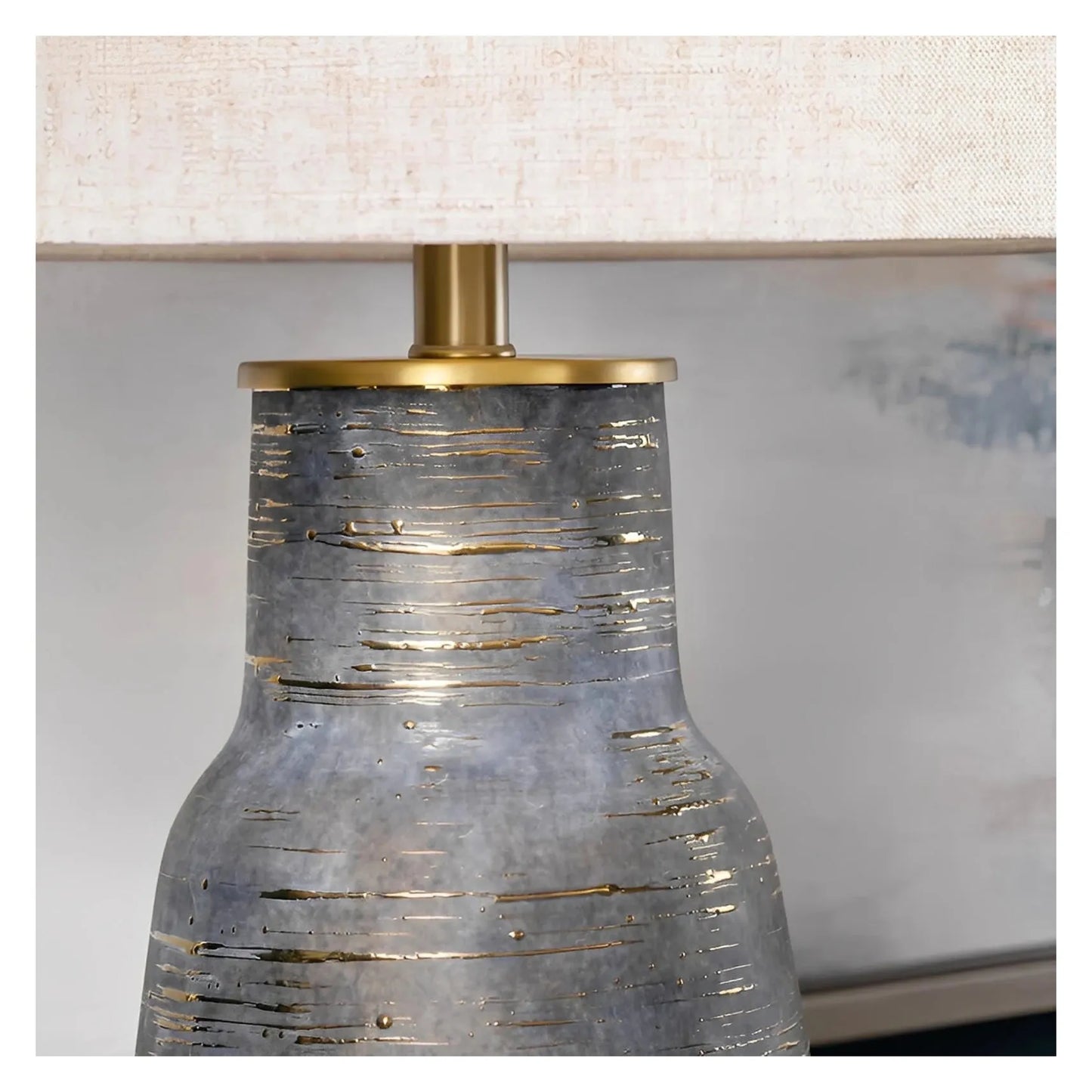 Zosma of Millbrook Table Lamps (2-Pack), Grey, Transitional