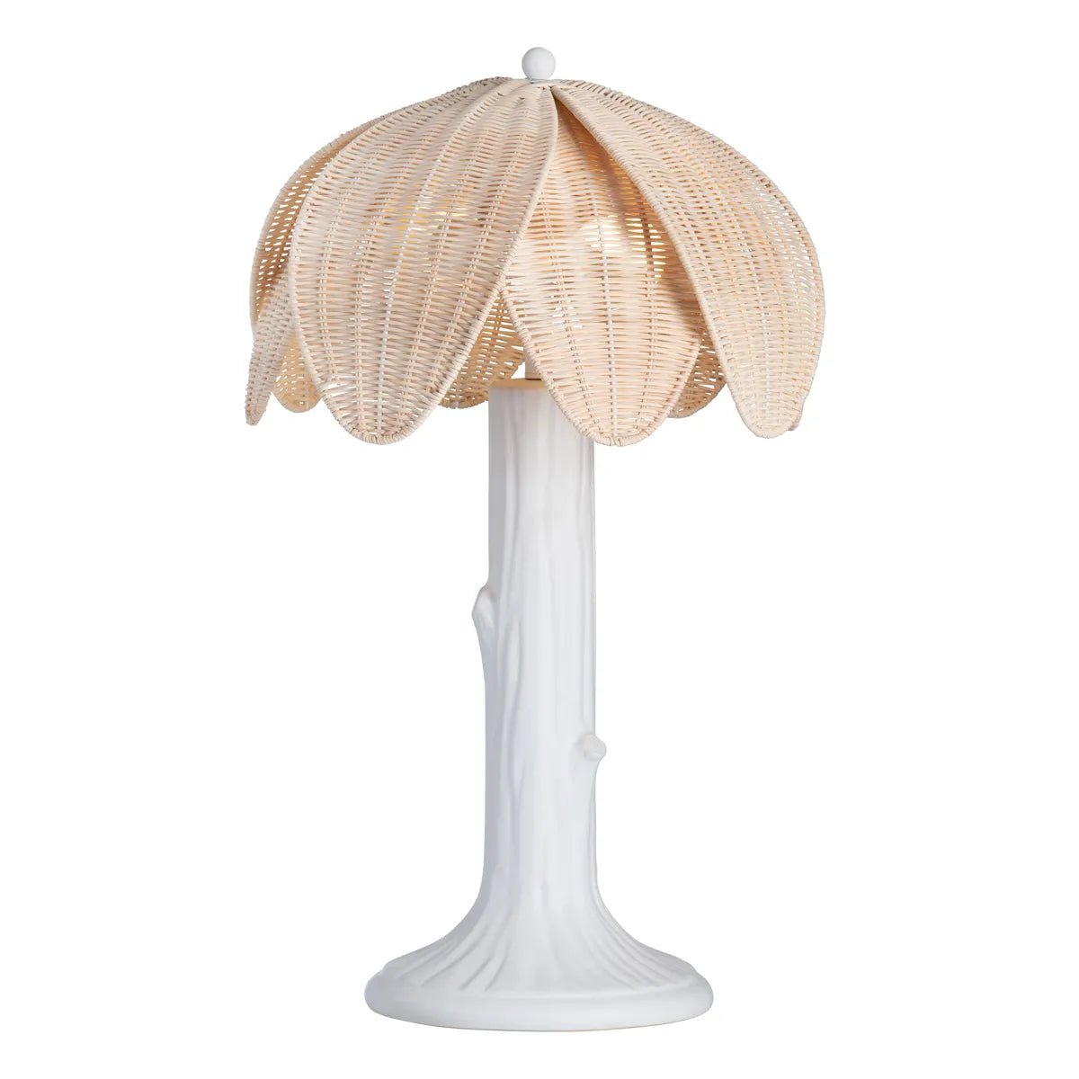Lupus of Hollis Table Lamps (2-Pack), White, Coastal