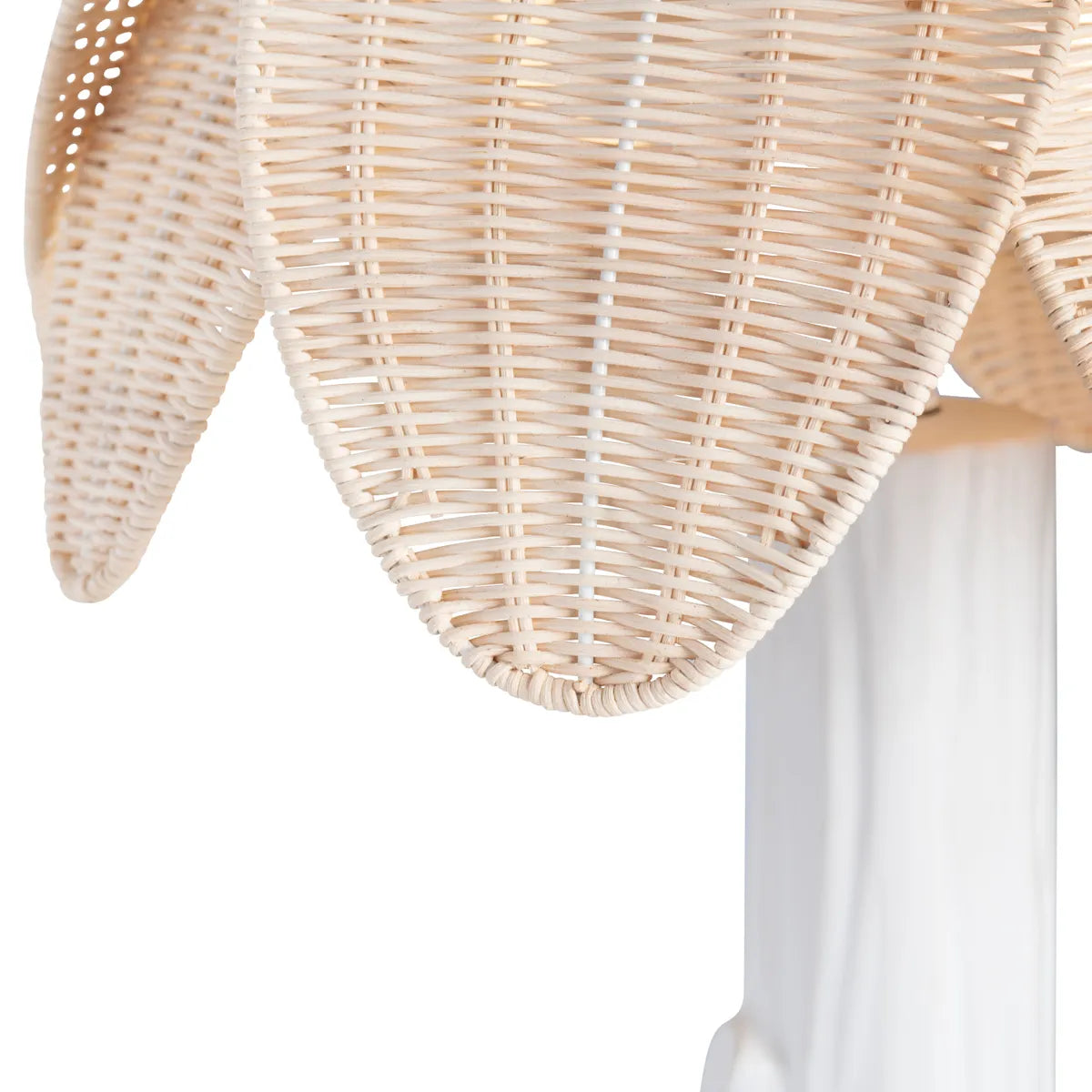Lupus of Hollis Table Lamps (2-Pack), White, Coastal