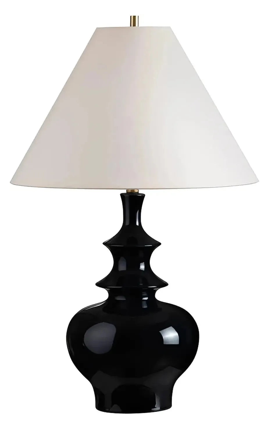 Spica of Stillwater Table Lamps (2-Pack), Black, Transitional