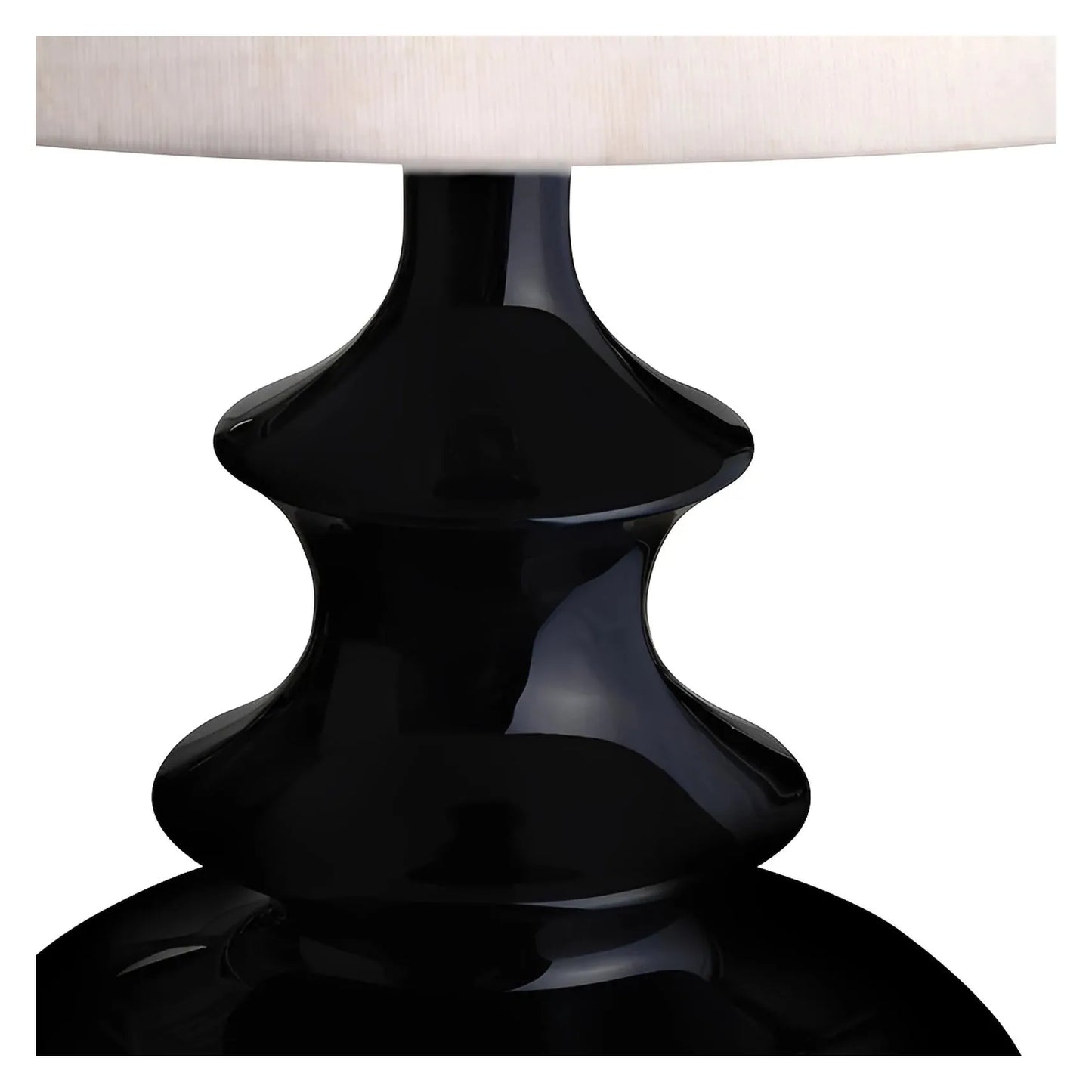 Spica of Stillwater Table Lamps (2-Pack), Black, Transitional