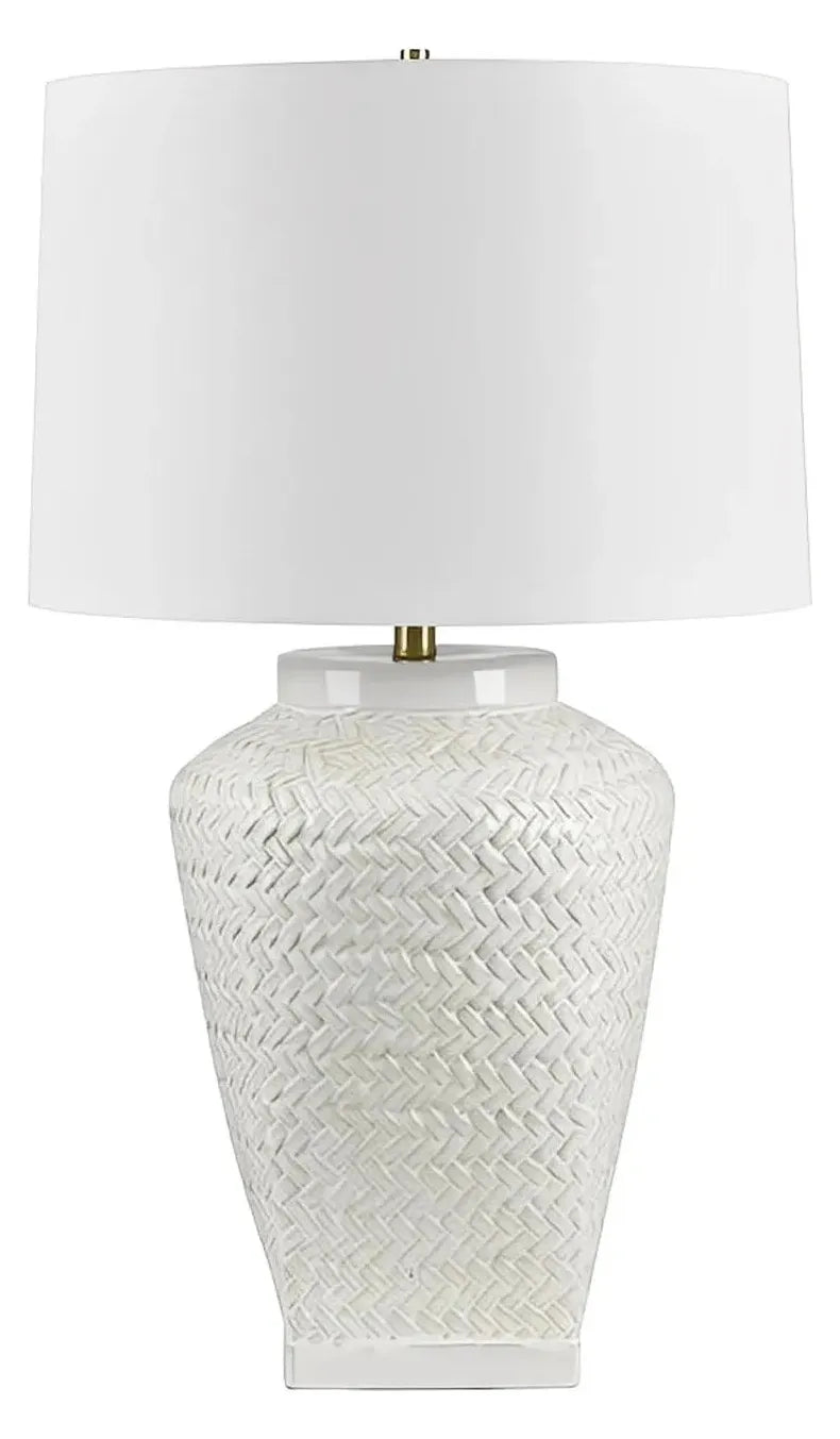 Adhara of Ashland Table Lamps (2-Pack), White, Transitional