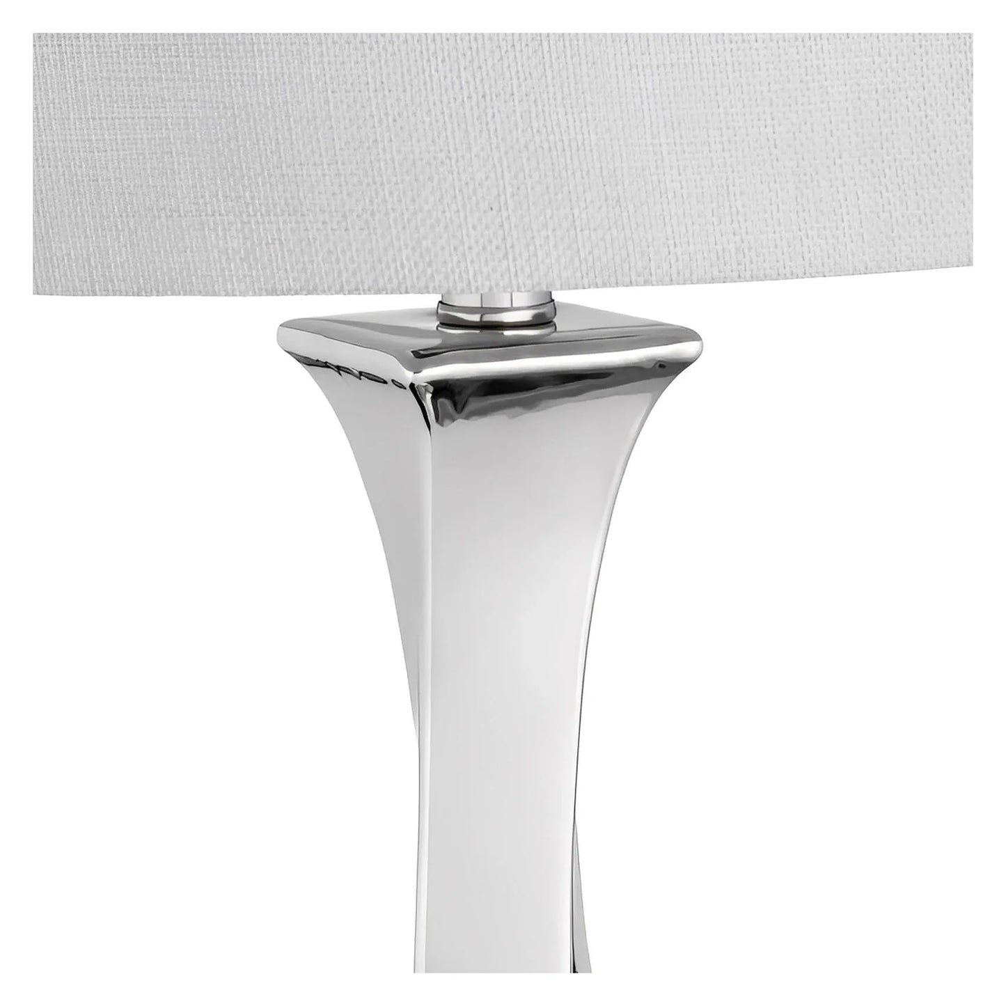 Albali of Montpelier Table Lamps (2-Pack), Silver, Contemporary