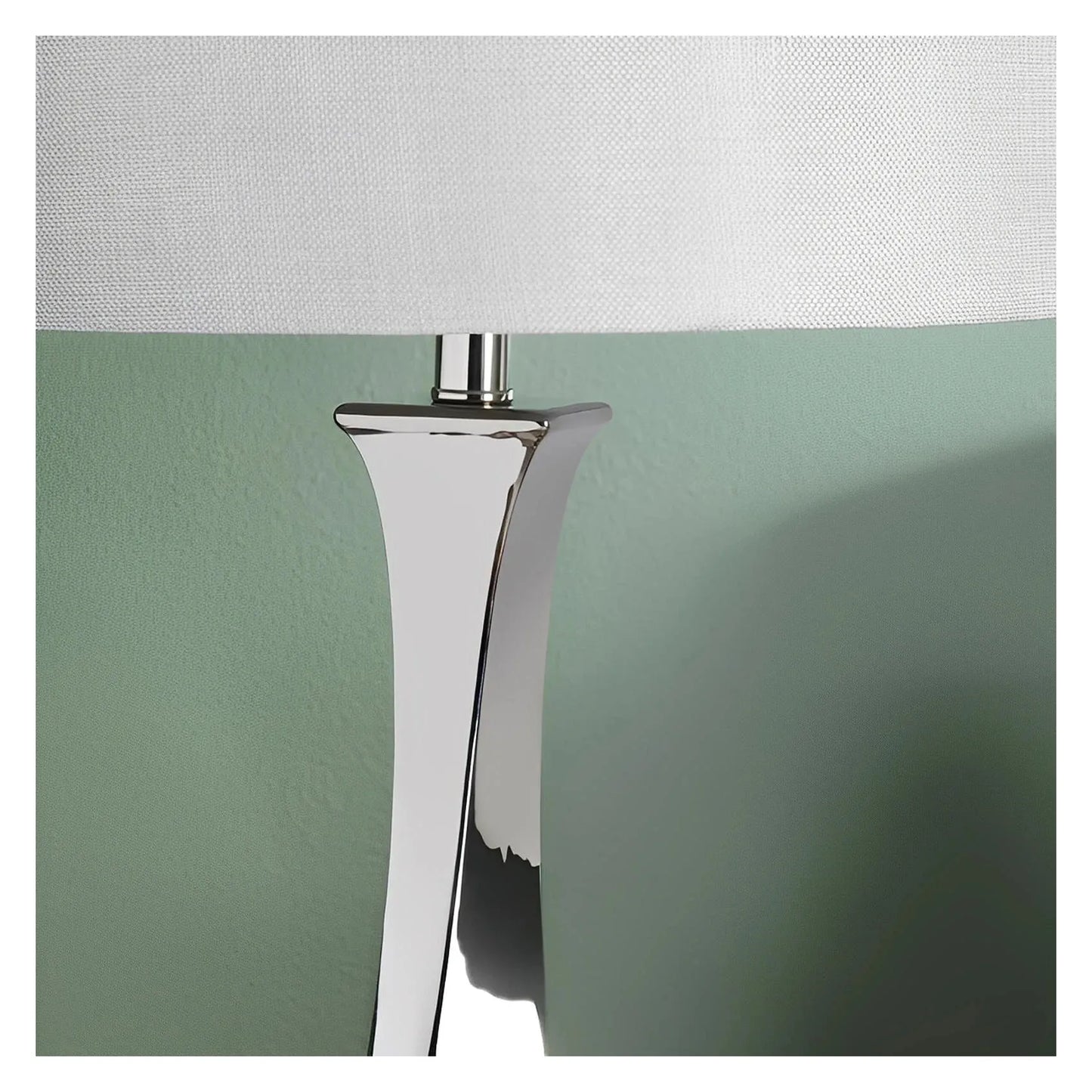 Albali of Montpelier Table Lamps (2-Pack), Silver, Contemporary