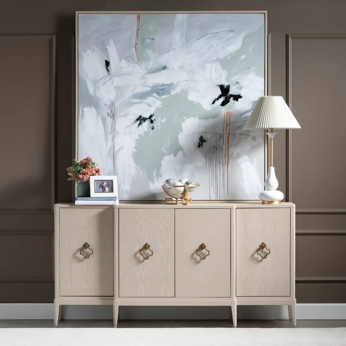 Arided of Brandywine Table Lamps (2-Pack), White, Transitional