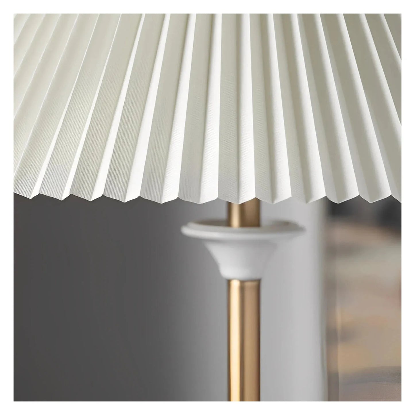 Nihal of Silverbrook Floor Lamp, White, Transitional