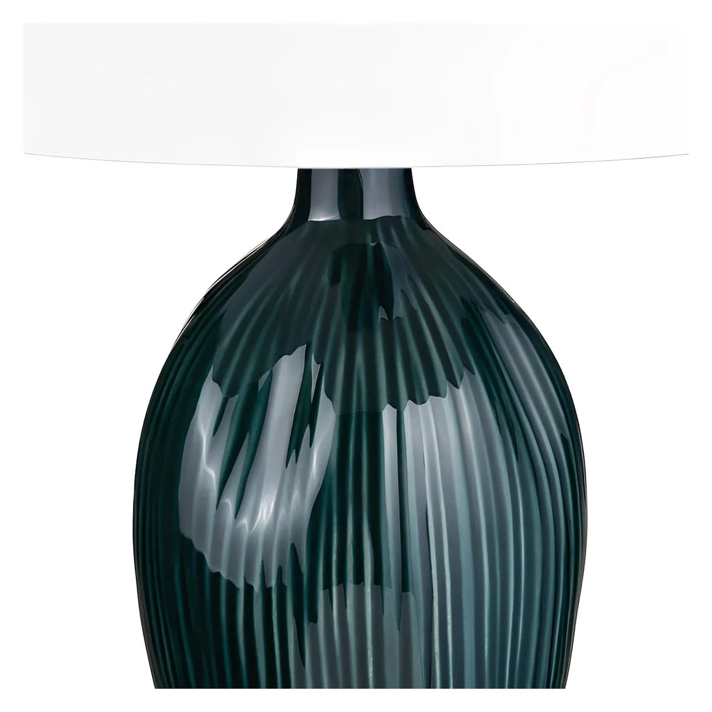 Zaniah of Burlington Table Lamps (2-Pack), Green, Transitional