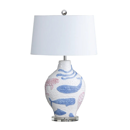 Achernar of Stowe Table Lamps (2-Pack), White, Coastal