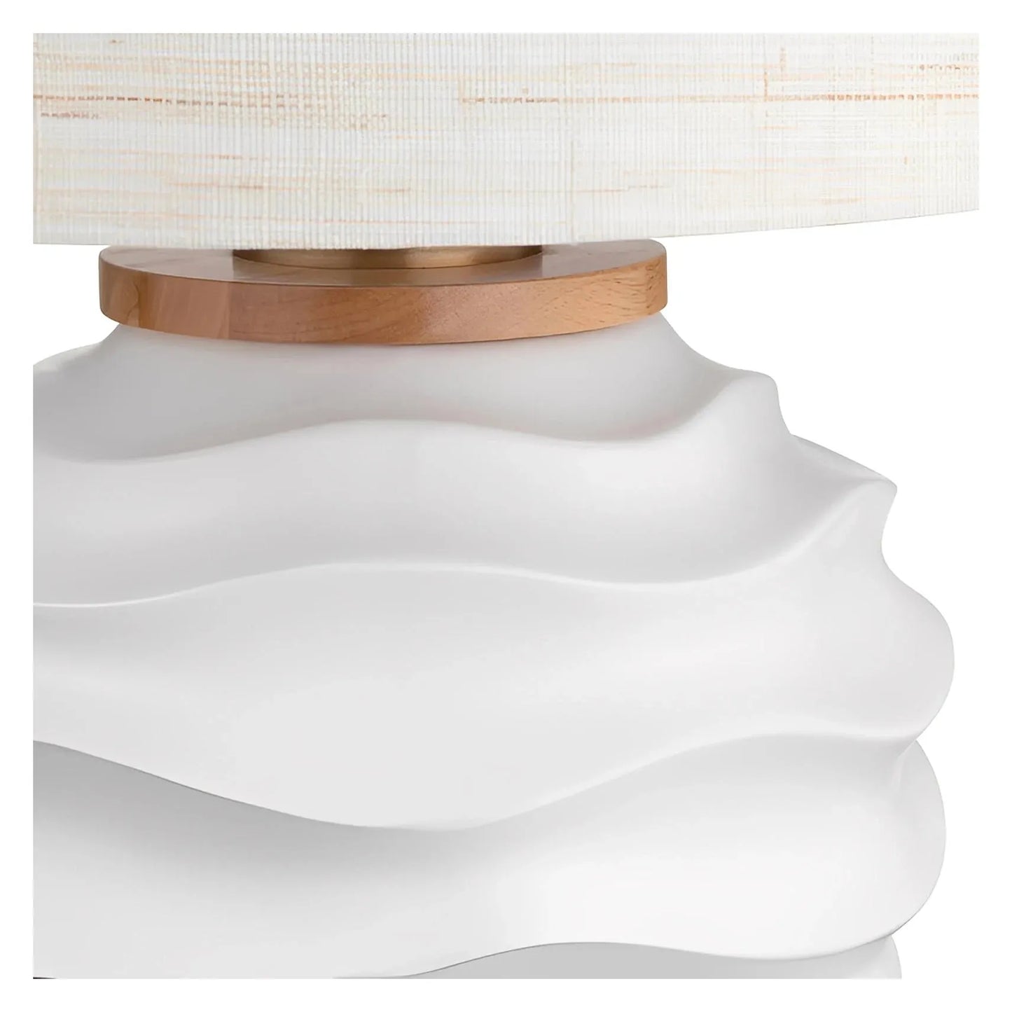 Corvus of Cape May Table Lamps (2-Pack), White, Coastal