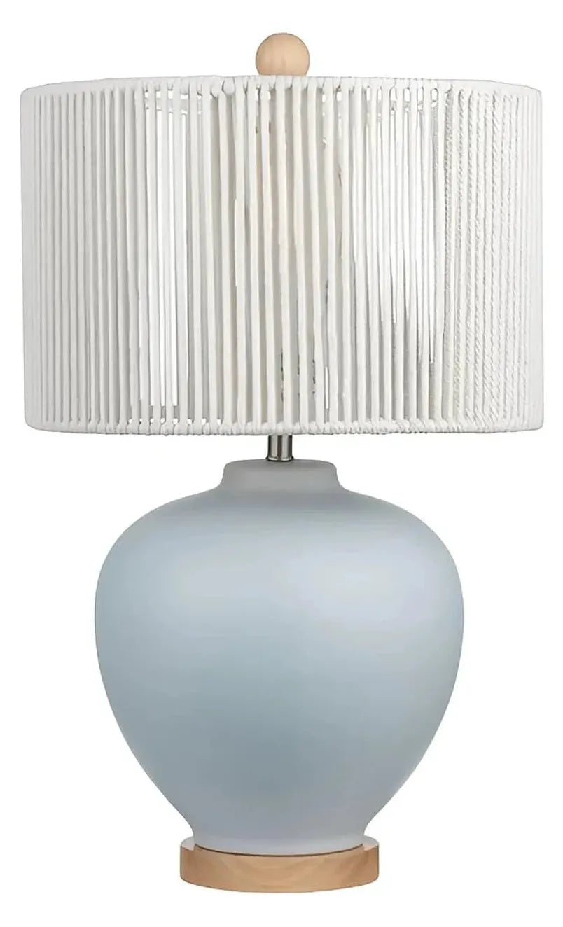 Talitha of Tideview Table Lamps (2-Pack), Blue, Coastal