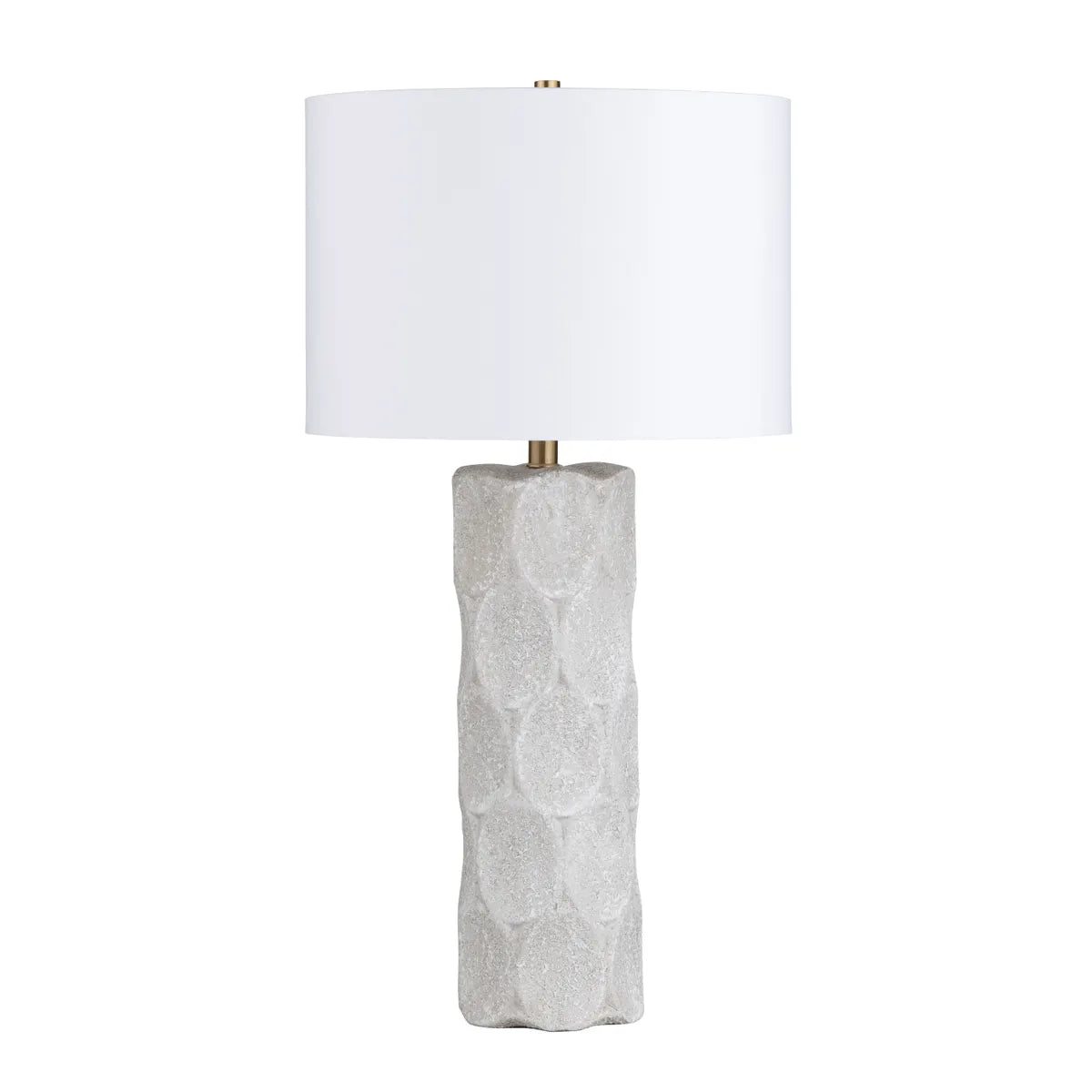 Gienah of Lakehurst Table Lamps (2-Pack), White, Coastal