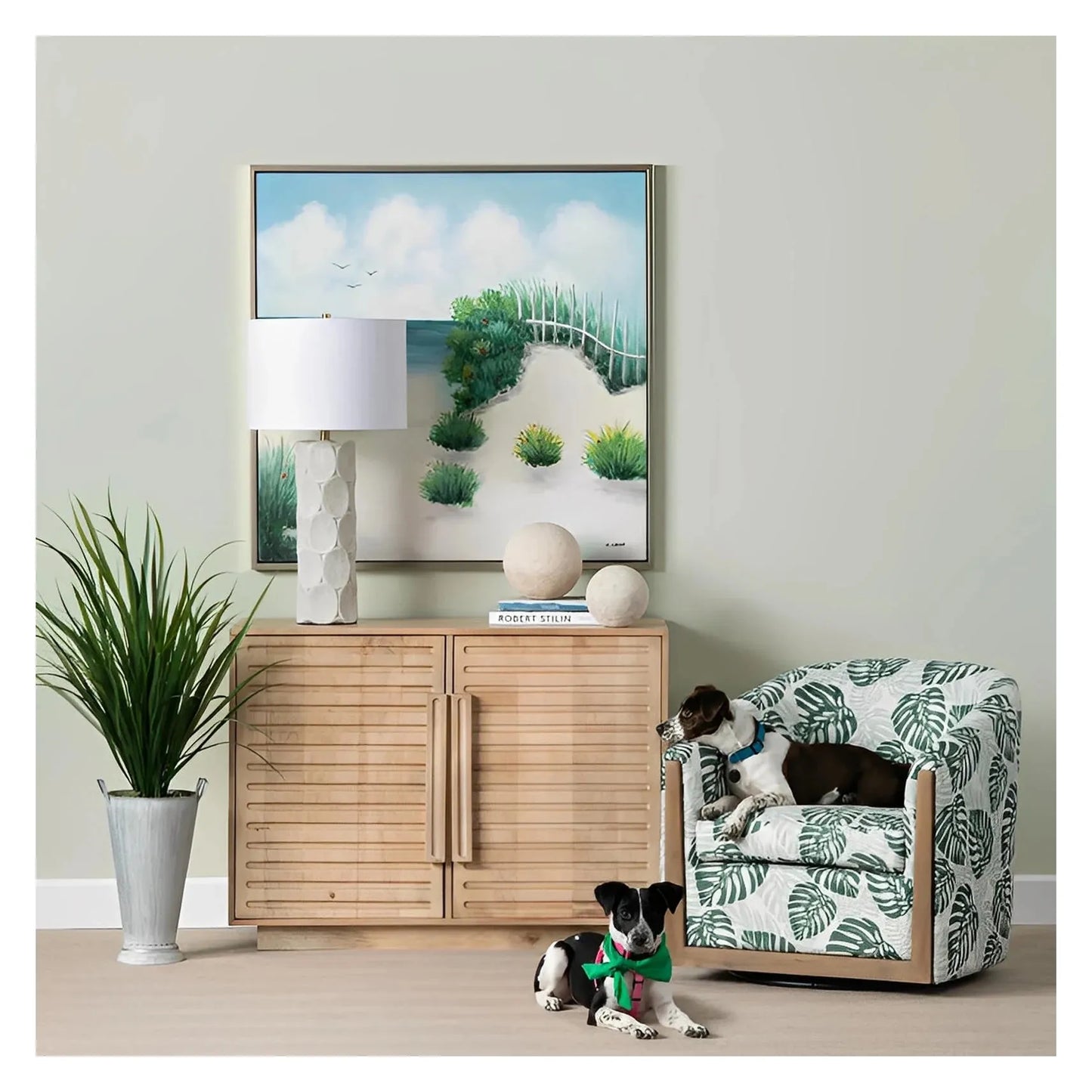 Gienah of Lakehurst Table Lamps (2-Pack), White, Coastal