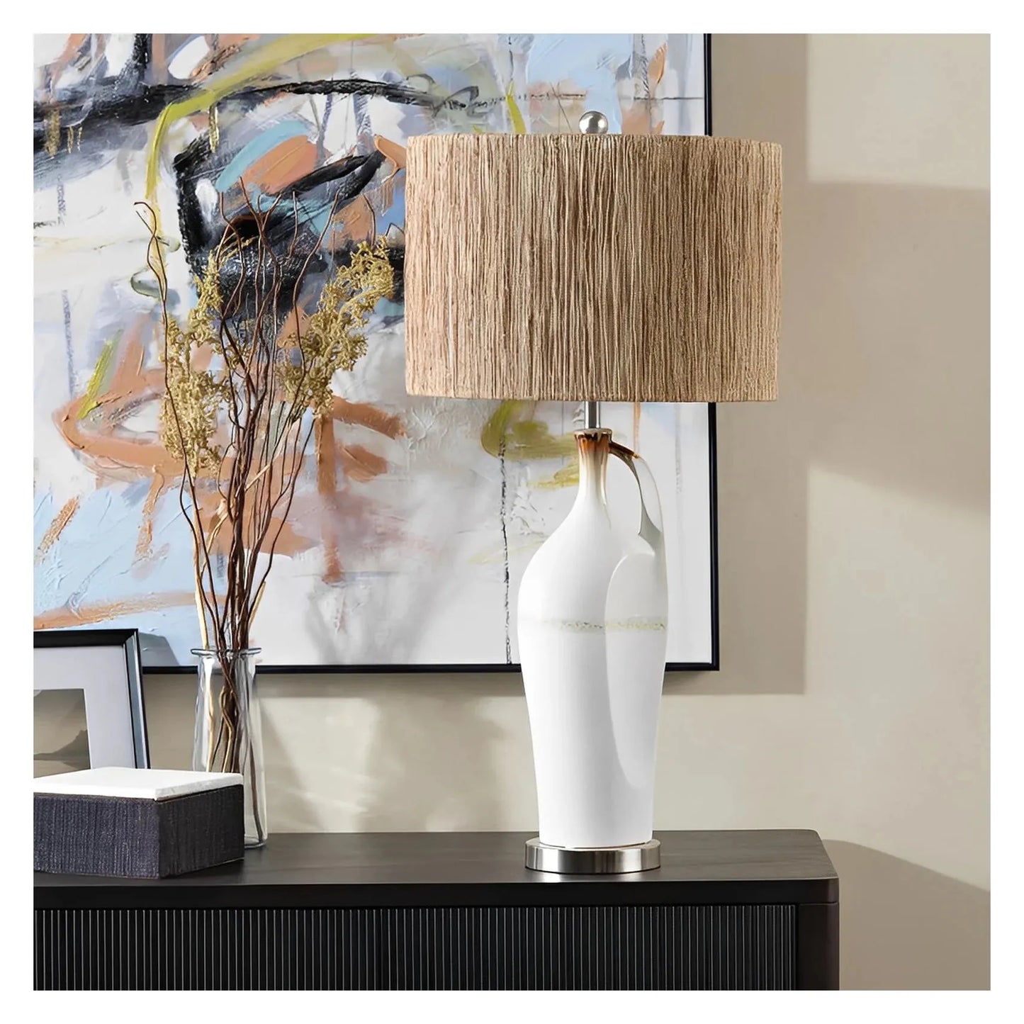 Yed Prior of Acadia Table Lamps (2-Pack), White, Coastal