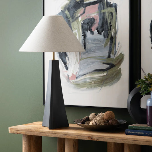 Thuban of Cape May Table Lamps (2-Pack), Black, Transitional