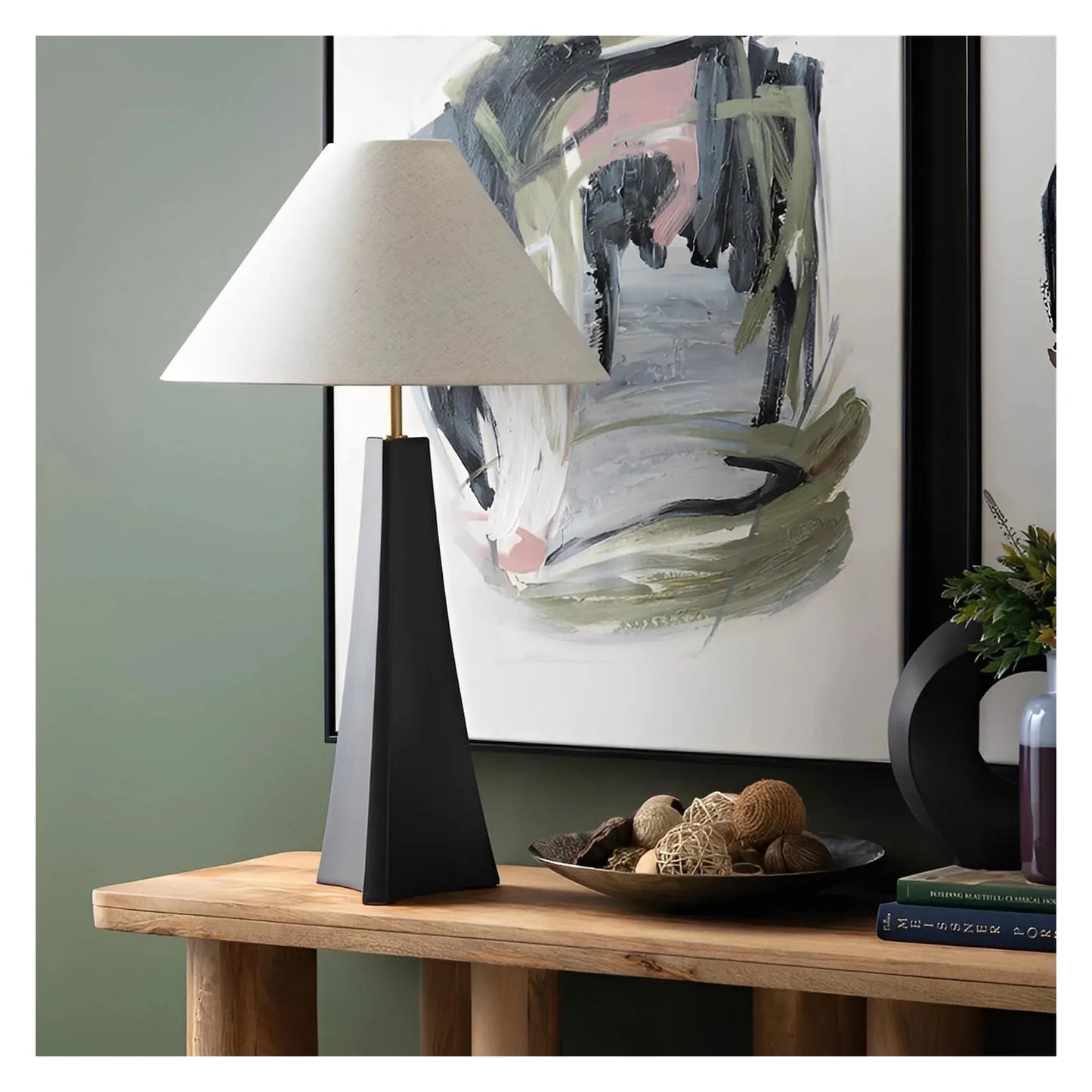 Thuban of Cape May Table Lamps (2-Pack), Black, Transitional