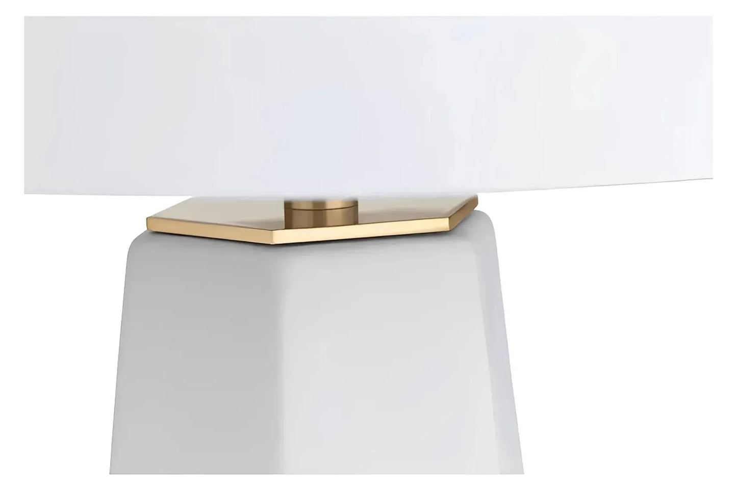 Elara of Concord Table Lamps (2-Pack), White, Contemporary