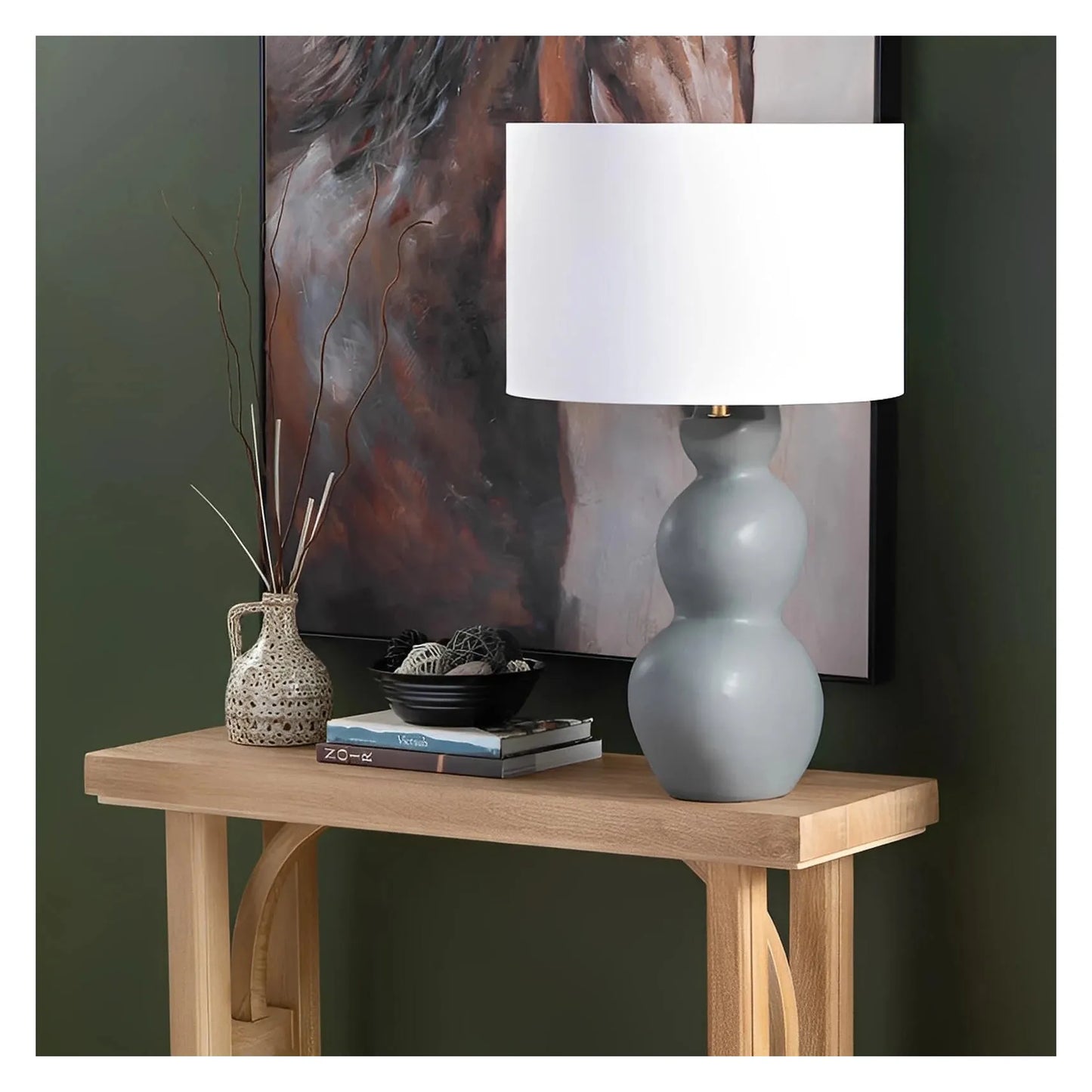 Canopus of Portland Table Lamps (2-Pack), Contemporary