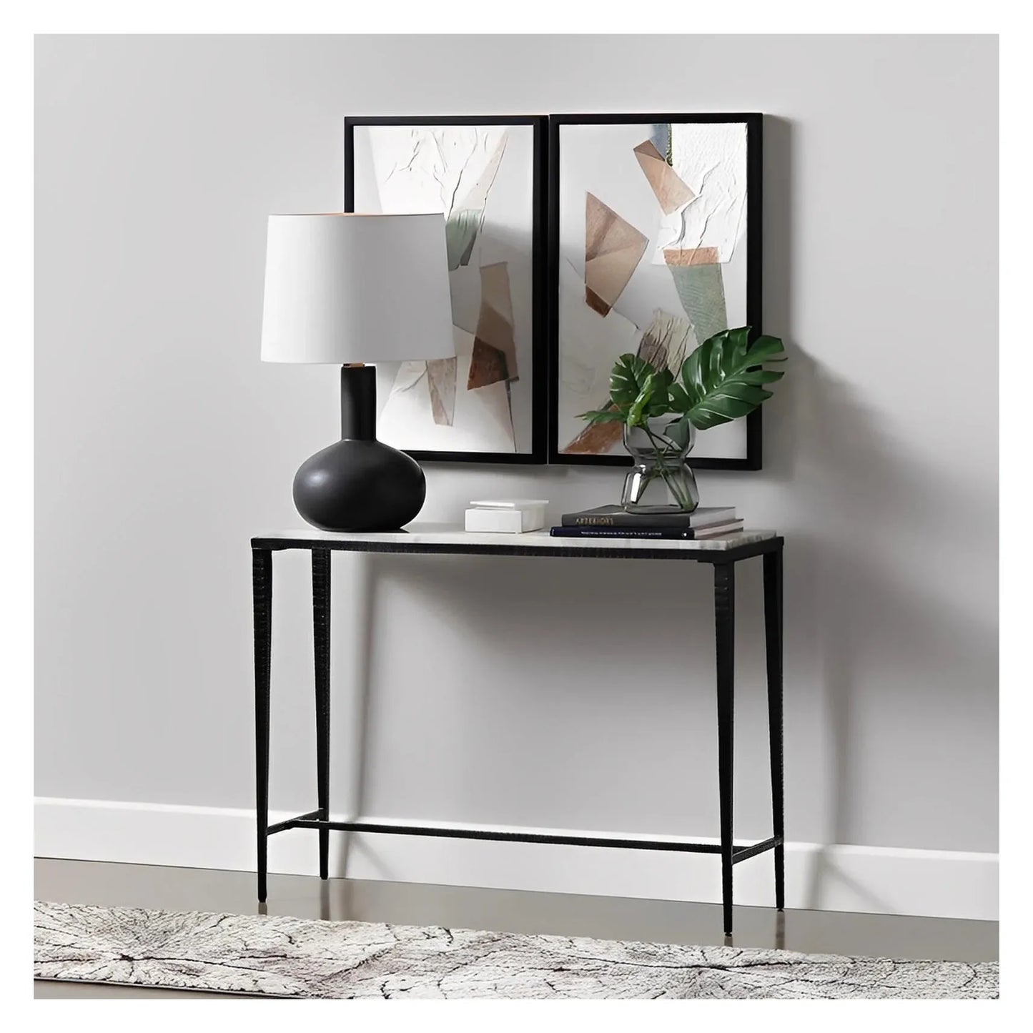 Lupus of Housatonic Table Lamps (2-Pack), Black, Transitional