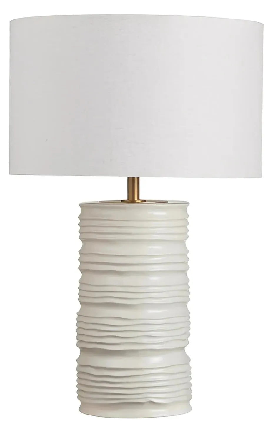 Corvus of Lewiston Table Lamps (2-Pack), Beige, Transitional