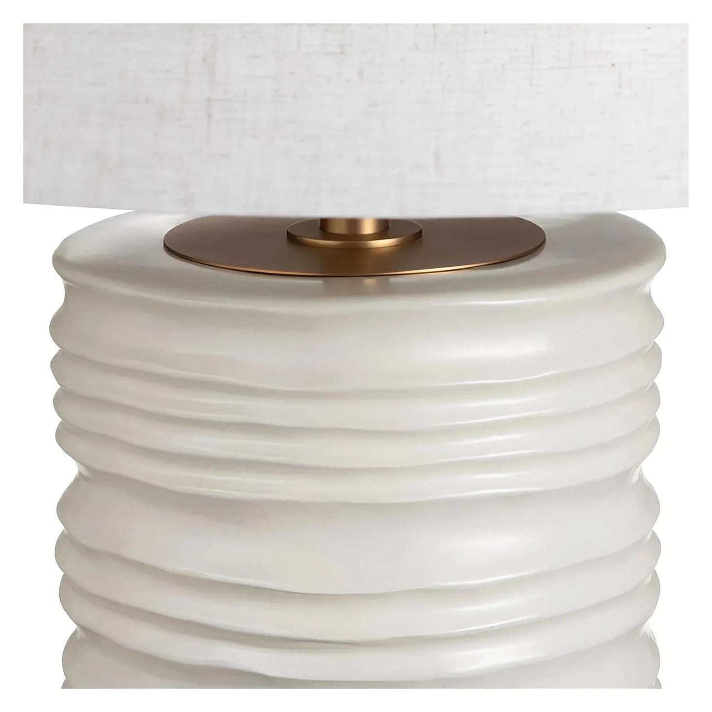 Corvus of Lewiston Table Lamps (2-Pack), Beige, Transitional