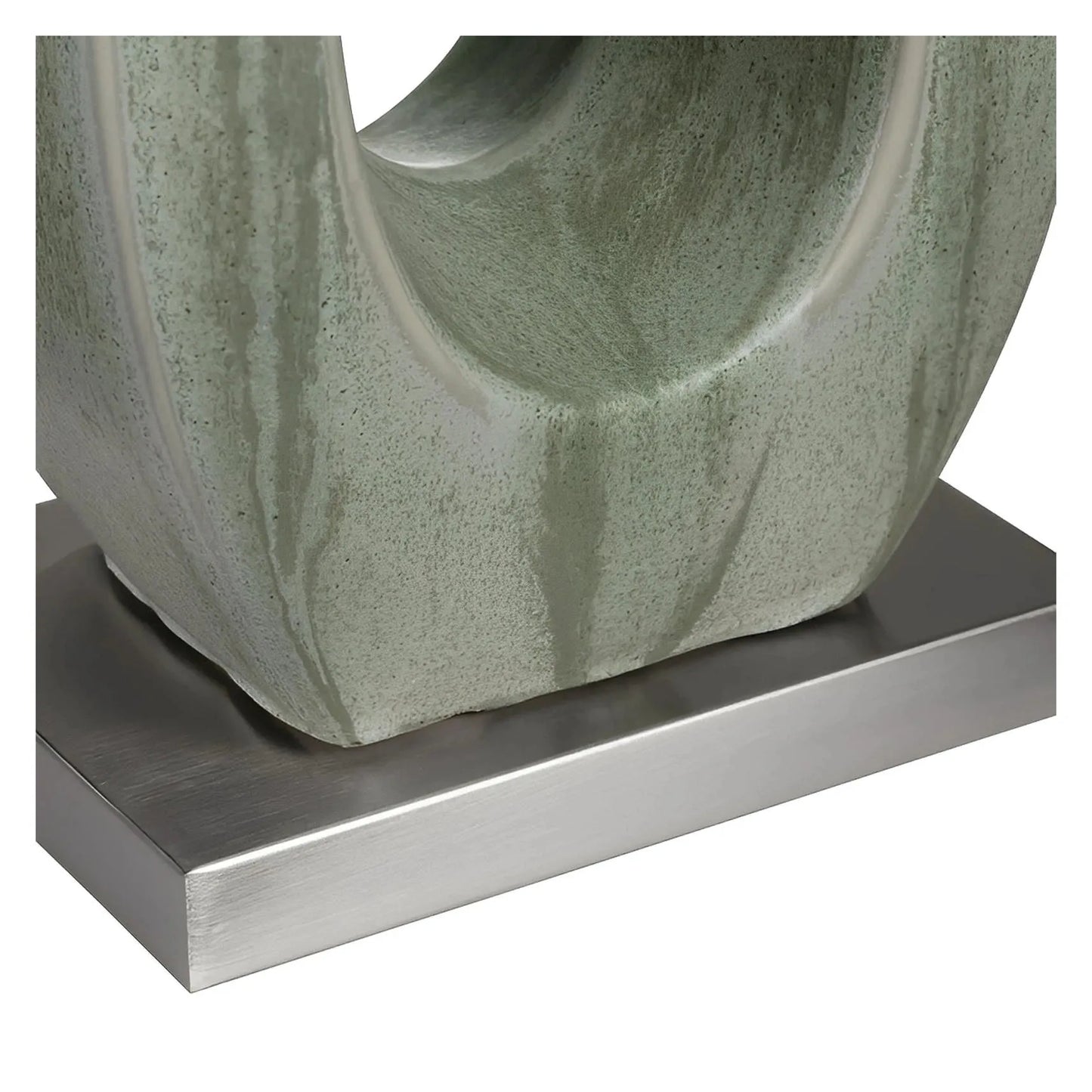 Merak of Mystic Coast Table Lamps (2-Pack), Green, Transitional