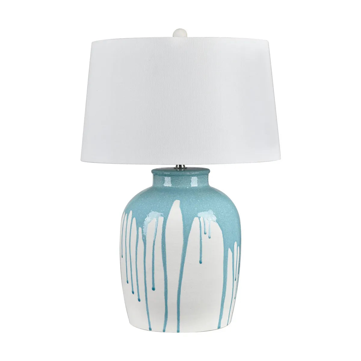Corvus of Brattleboro Table Lamps (2-Pack), Blue, Coastal