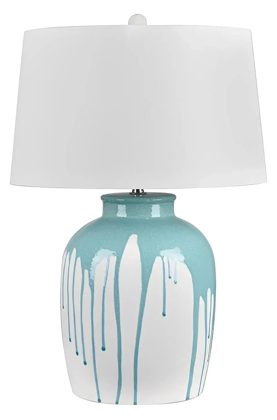 Corvus of Brattleboro Table Lamps (2-Pack), Blue, Coastal