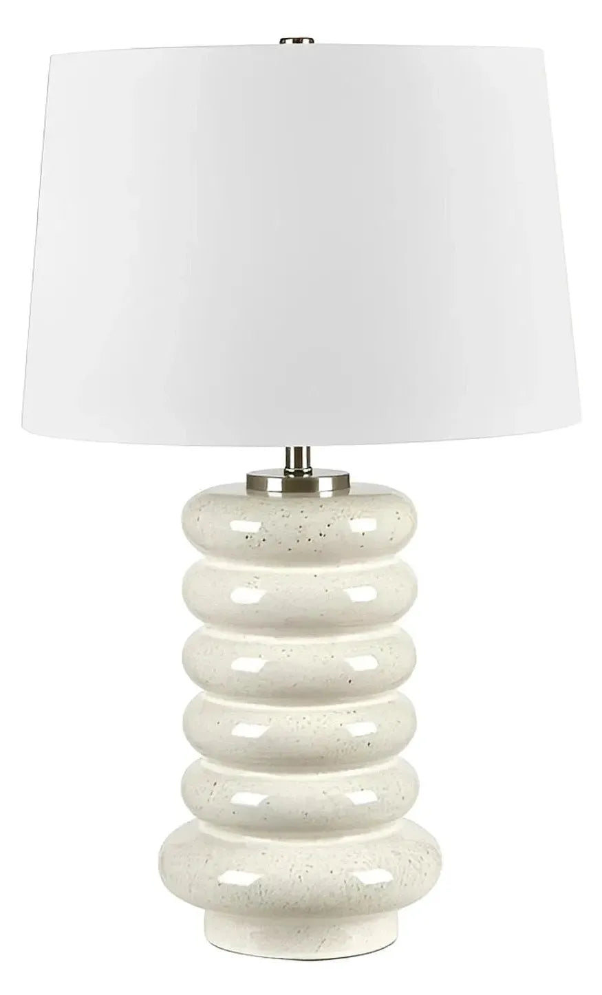 Atlas of Foxboro Table Lamps (2-Pack), Beige, Coastal