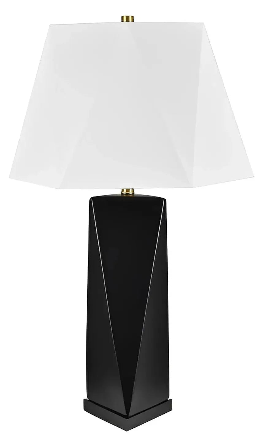 Zubeneschamali of Lowell Table Lamps (2-Pack), Black, Transitional