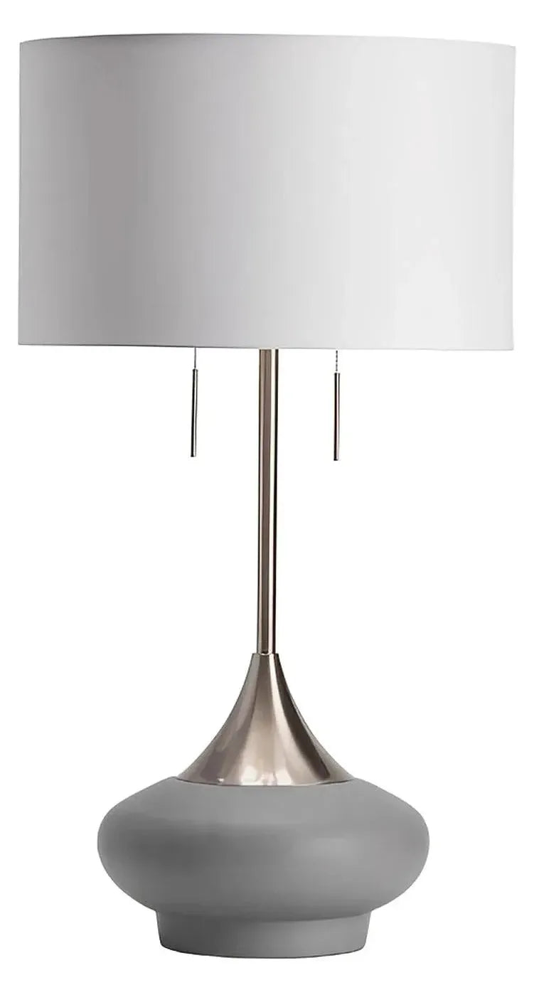 Ankaa of Rosemont Table Lamps (2-Pack), Grey, Contemporary