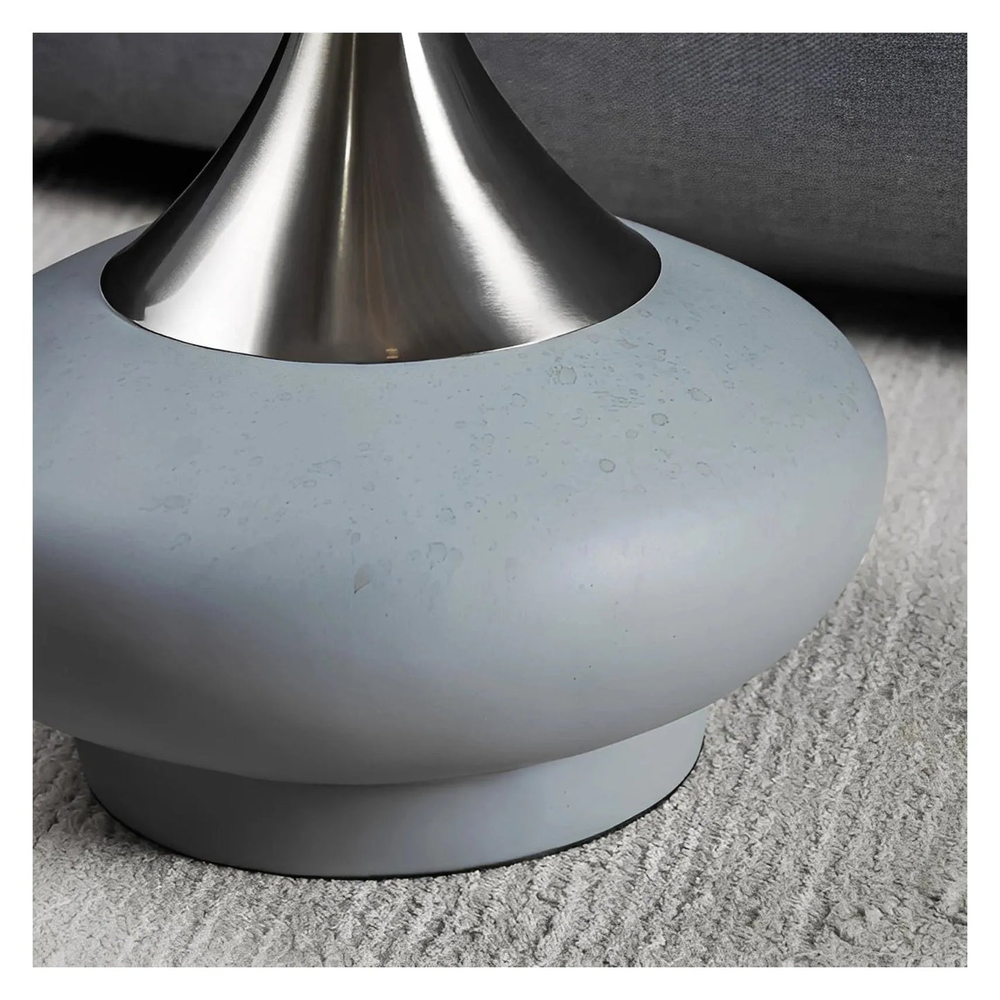 Elnath of Bangor Floor Lamp, Grey, Contemporary