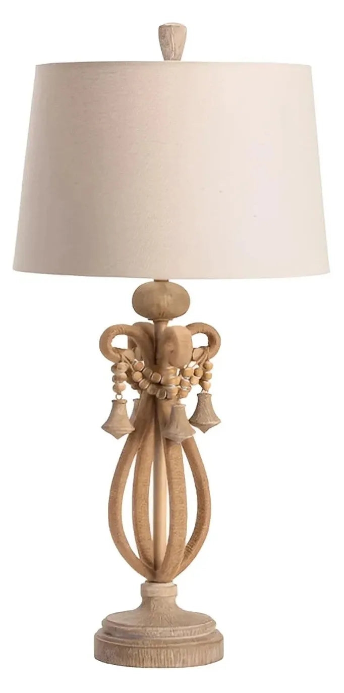 Talitha of Hearthstone Table Lamps (2-Pack), Natural, Coastal