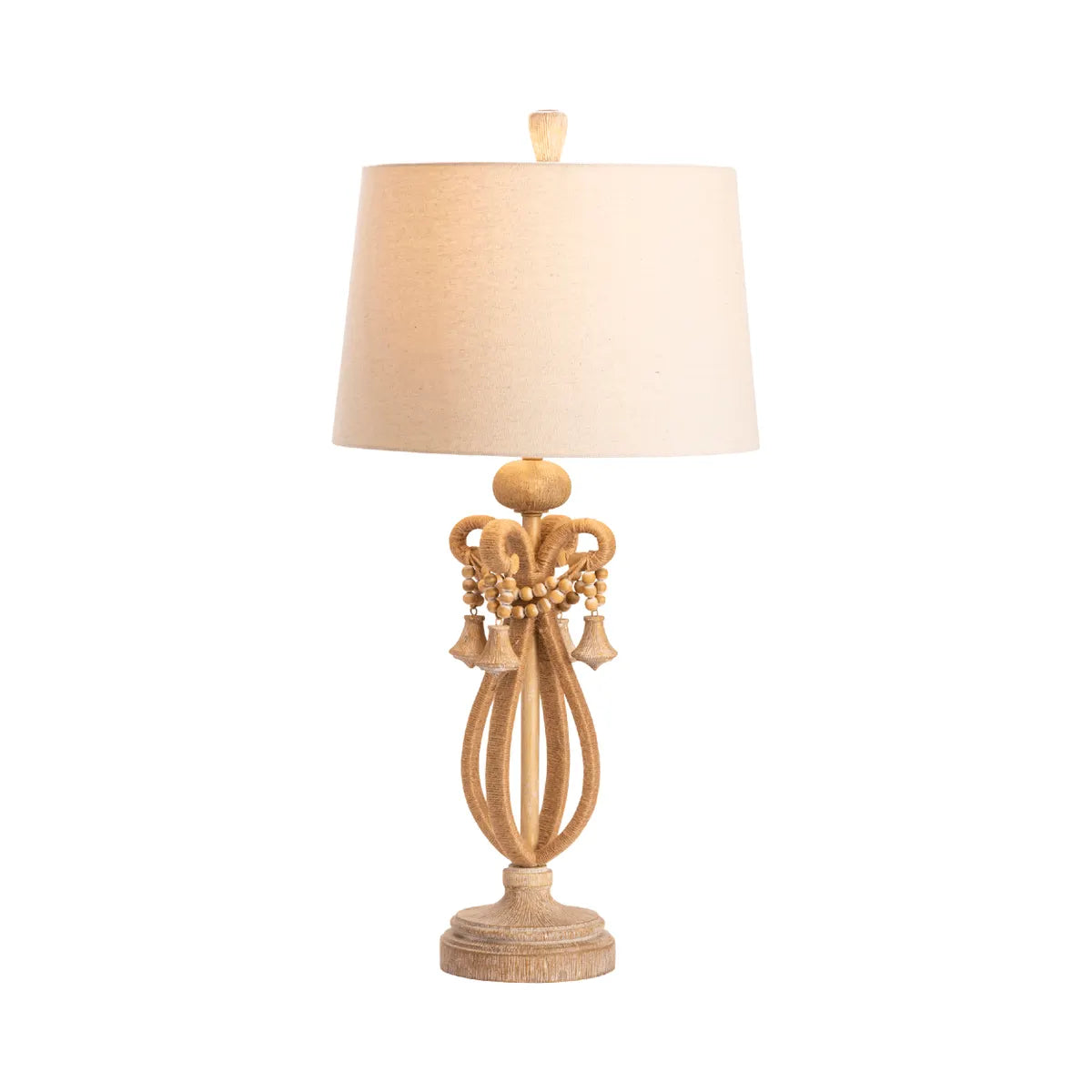 Talitha of Hearthstone Table Lamps (2-Pack), Natural, Coastal