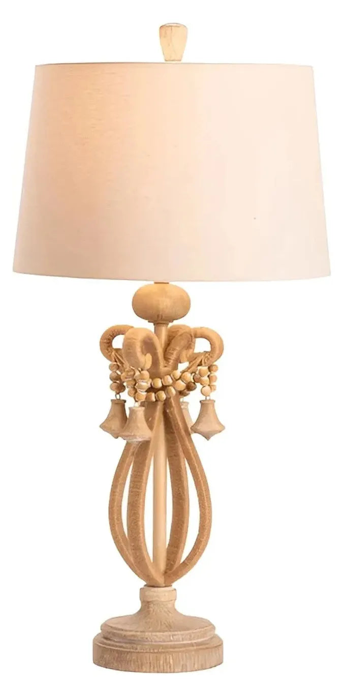 Talitha of Hearthstone Table Lamps (2-Pack), Natural, Coastal