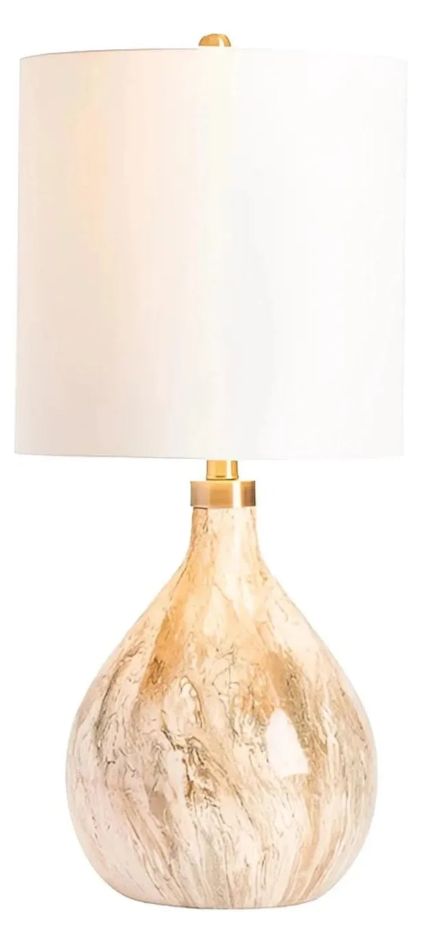 Alderamin of Brockton Table Lamps (2-Pack), Beige, Transitional